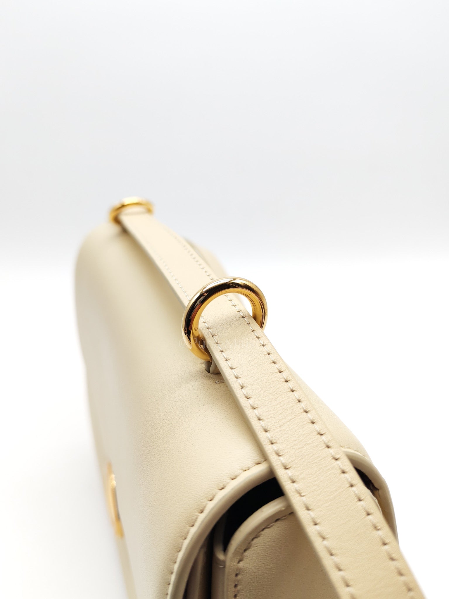 Loro Piana Bag Off White in Saddle Leather Crossbody Bag | Purse Maison Luxury Bags Shop
