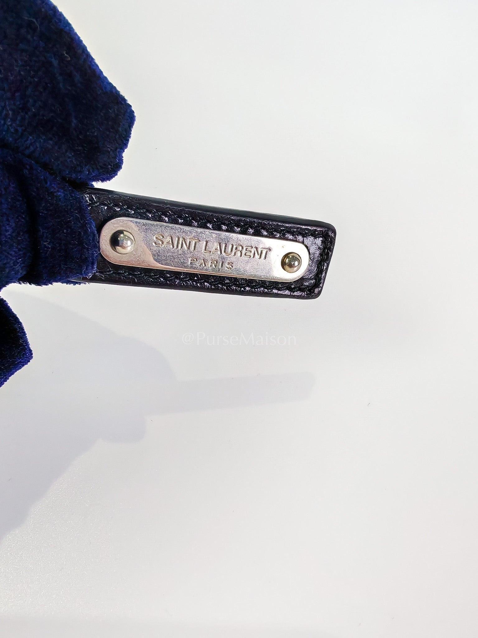 Lou Camera Bag in Black Chevron Quilted Leather & Silver Hardware | Purse Maison Luxury Bags Shop