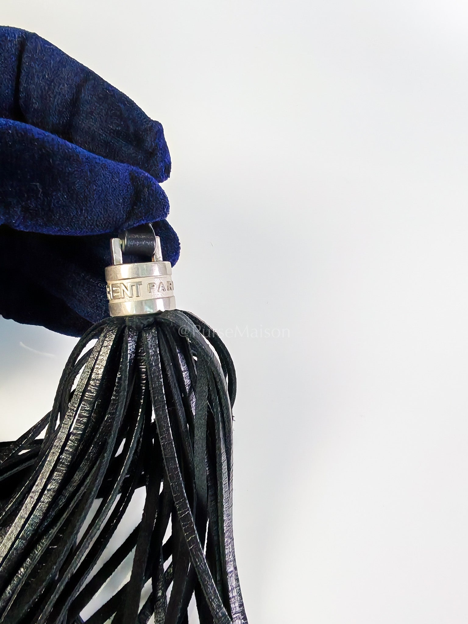 Lou Camera Bag in Black Chevron Quilted Leather & Silver Hardware | Purse Maison Luxury Bags Shop