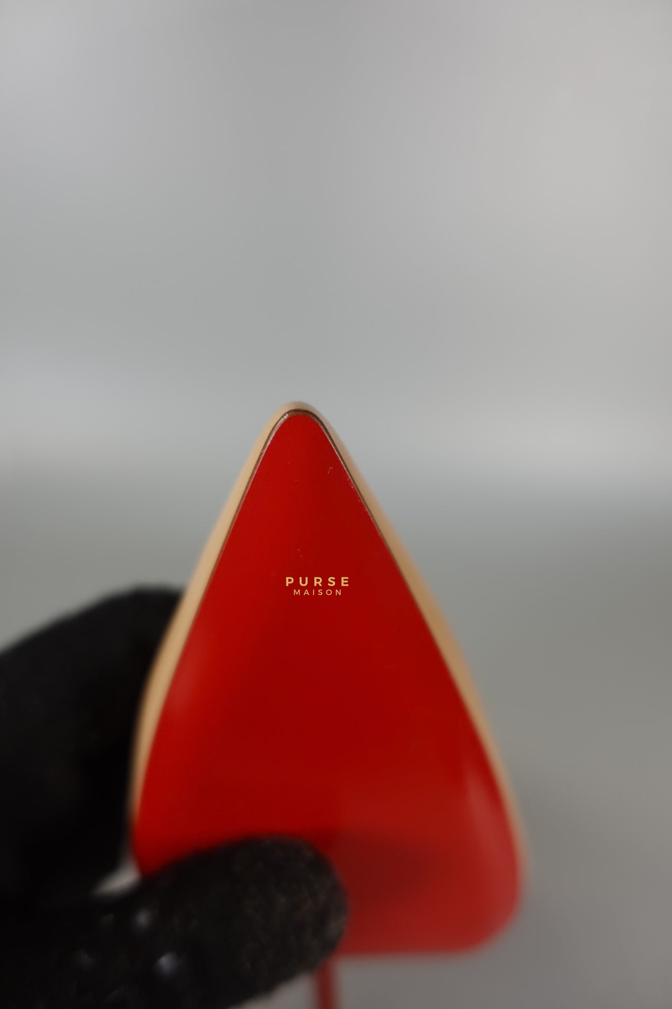 Louboutin So Kate Beige Leather Heels (Size 35.5EU 22.5cm) | Purse Maison Luxury Bags Shop