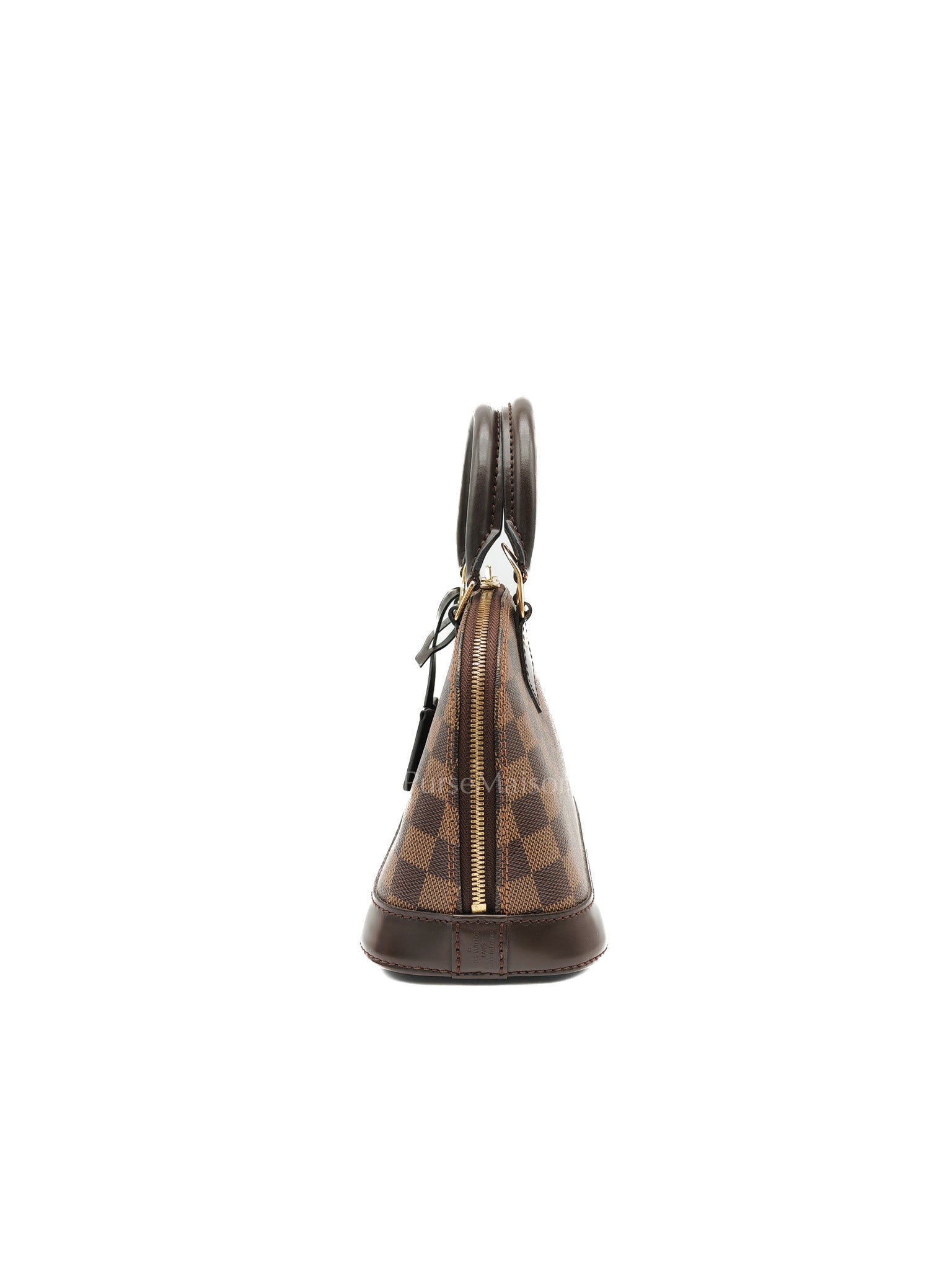 Alma BB in Damier Ebene Canvas (Microchip) | Purse Maison Luxury Bags Shop