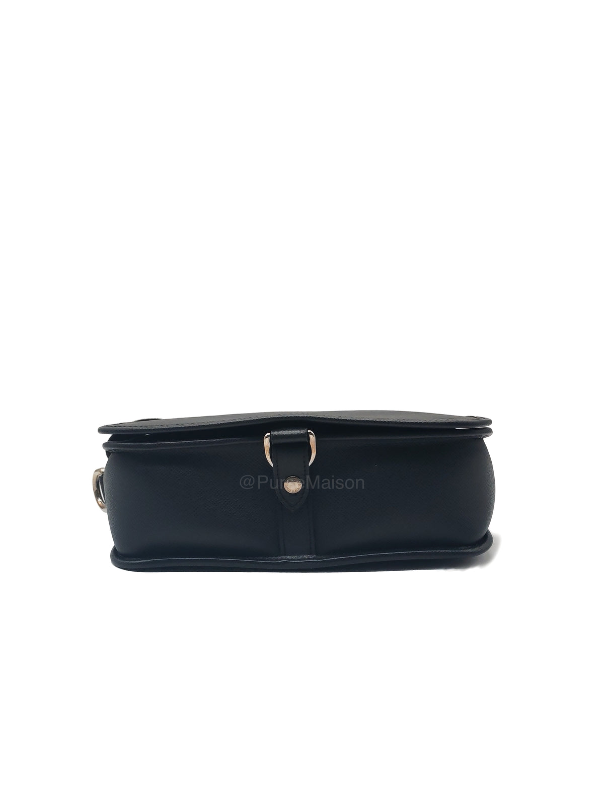 Louis Vuitton Andrei Messenger Bag in Black Taiga Leather and Silver Hardware (Datecode: BA2008) | Purse Maison Luxury Bags Shop