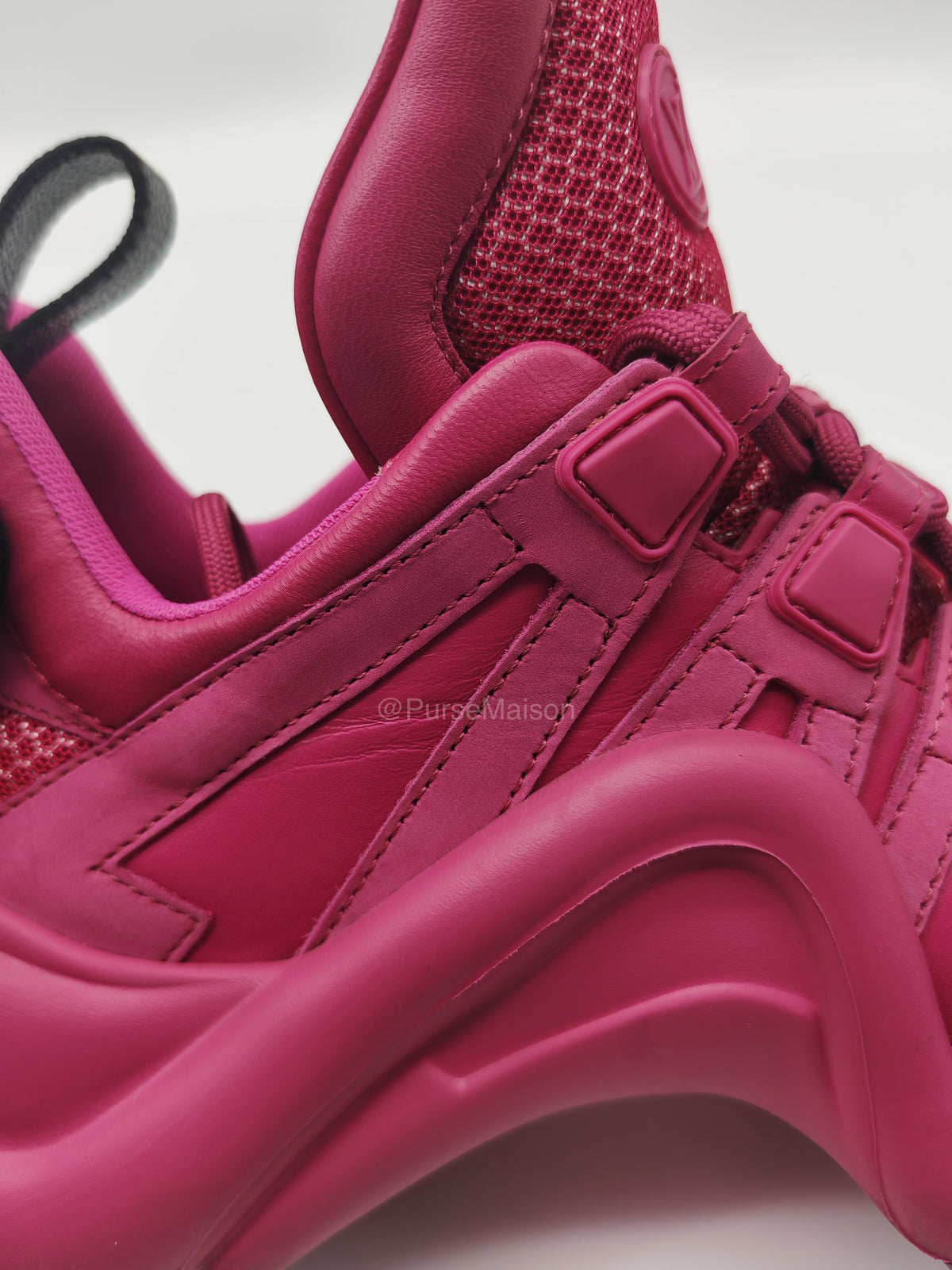Louis Vuitton Archlight Sneaker in Rose Pop Size 37 EU (22.8 cm) | Purse Maison Luxury Bags Shop