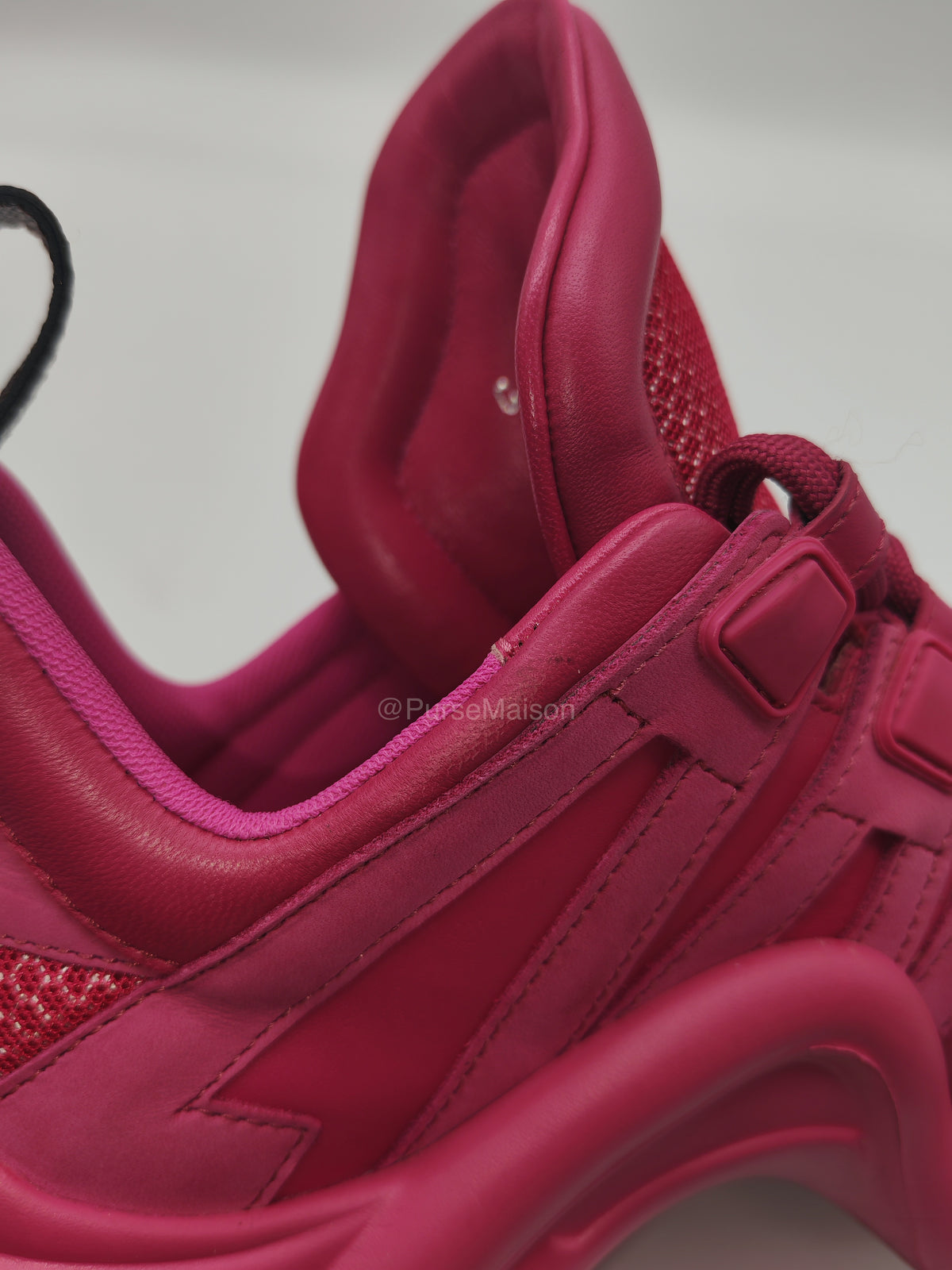 Louis Vuitton Archlight Sneaker in Rose Pop Size 37 EU (22.8 cm) | Purse Maison Luxury Bags Shop