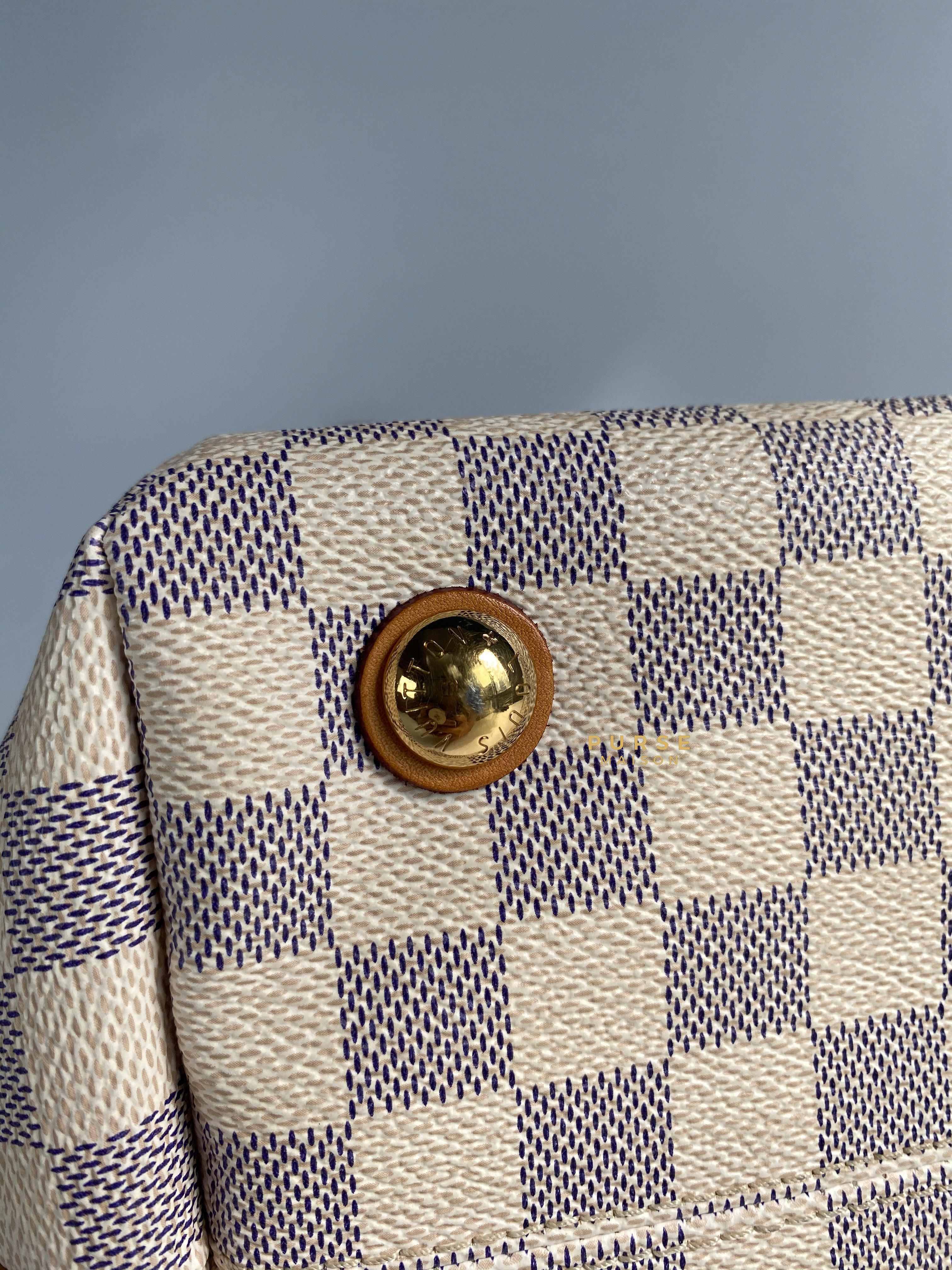 Louis Vuitton Cabas Adventure PM in Damier Azure Canvas (Date code: DU1194) | Purse Maison Luxury Bags Shop