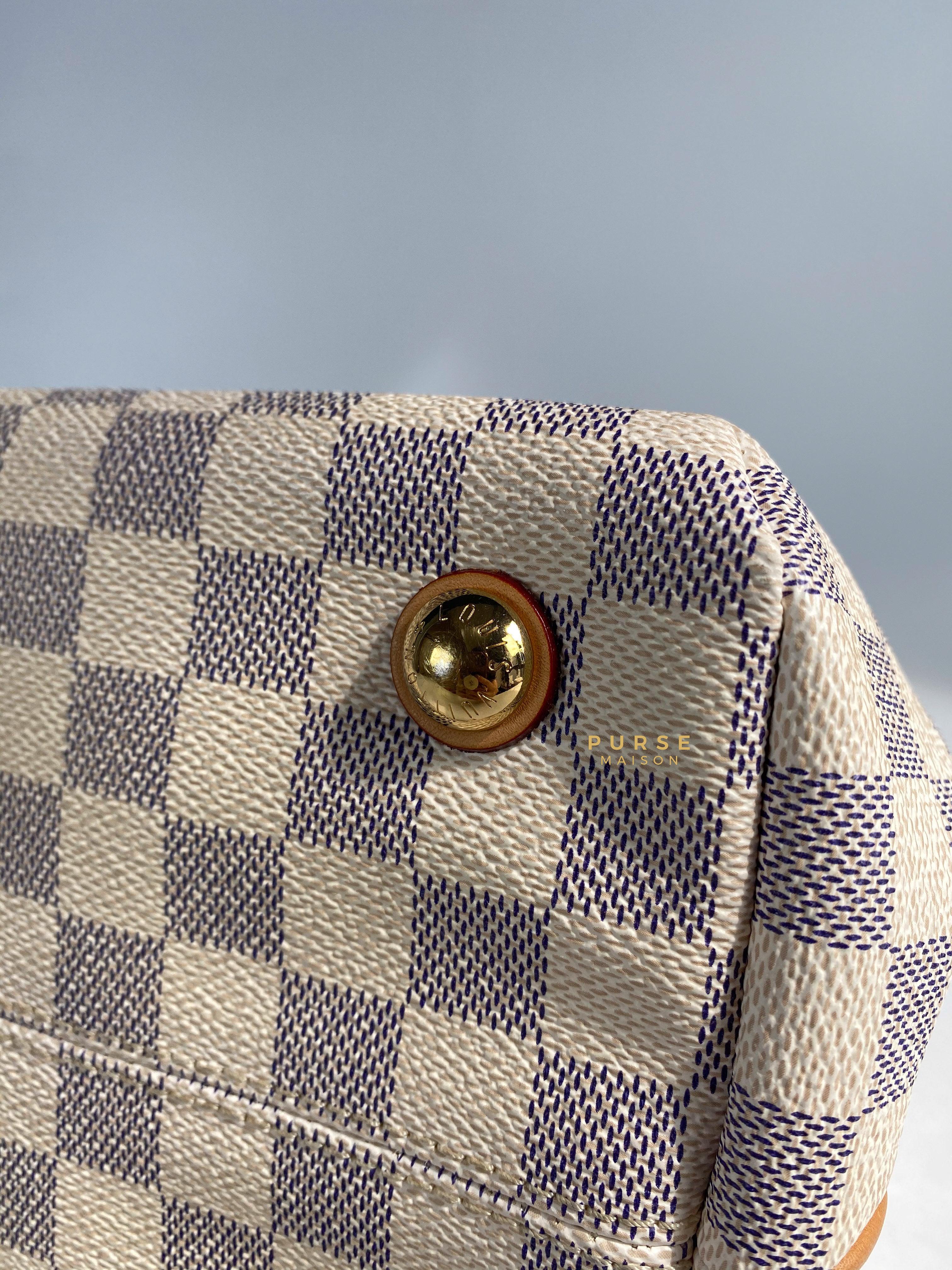 Louis Vuitton Cabas Adventure PM in Damier Azure Canvas (Date code: DU1194) | Purse Maison Luxury Bags Shop