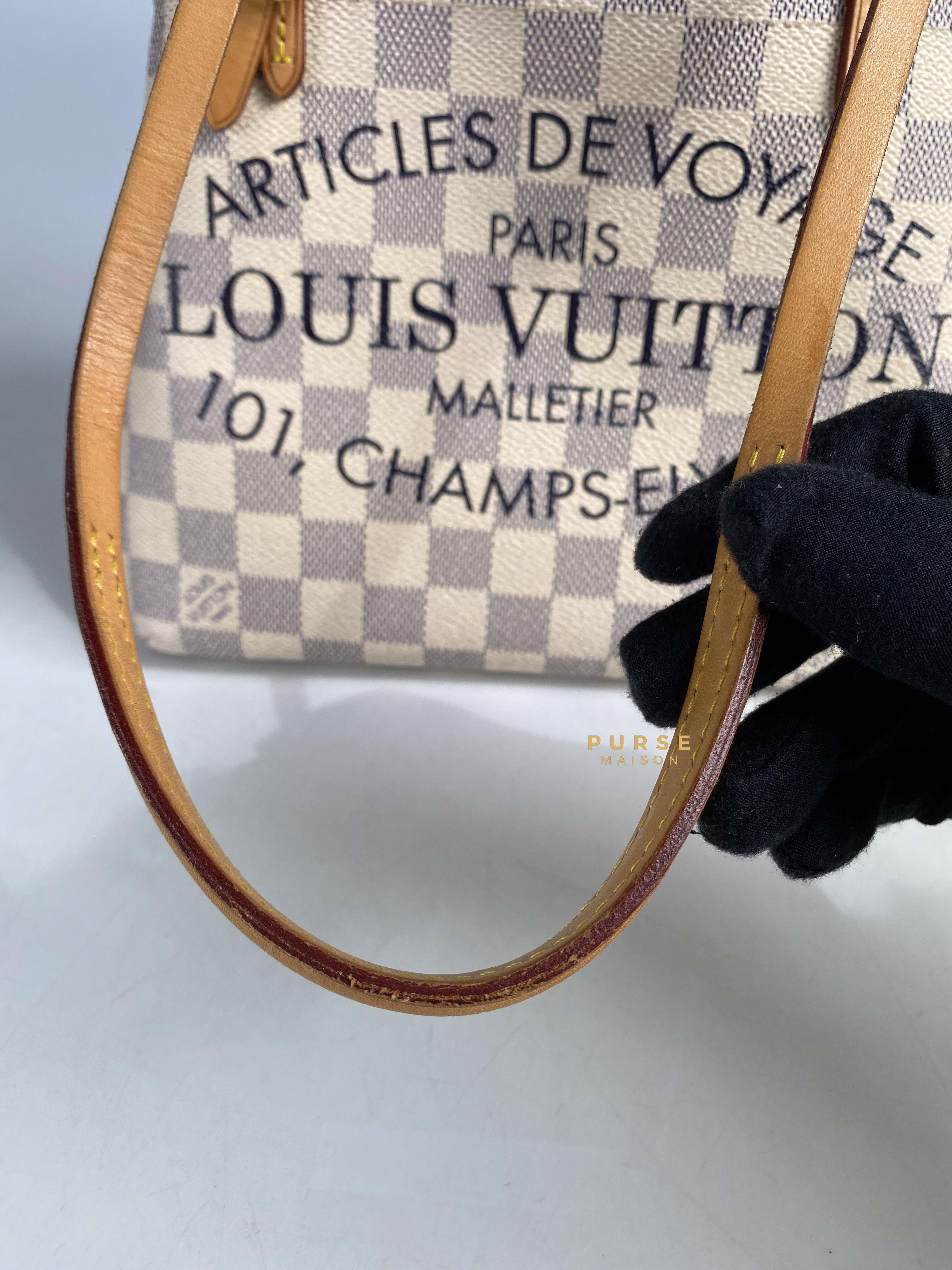 Louis Vuitton Cabas Adventure PM in Damier Azure Canvas (Date code: DU1194) | Purse Maison Luxury Bags Shop