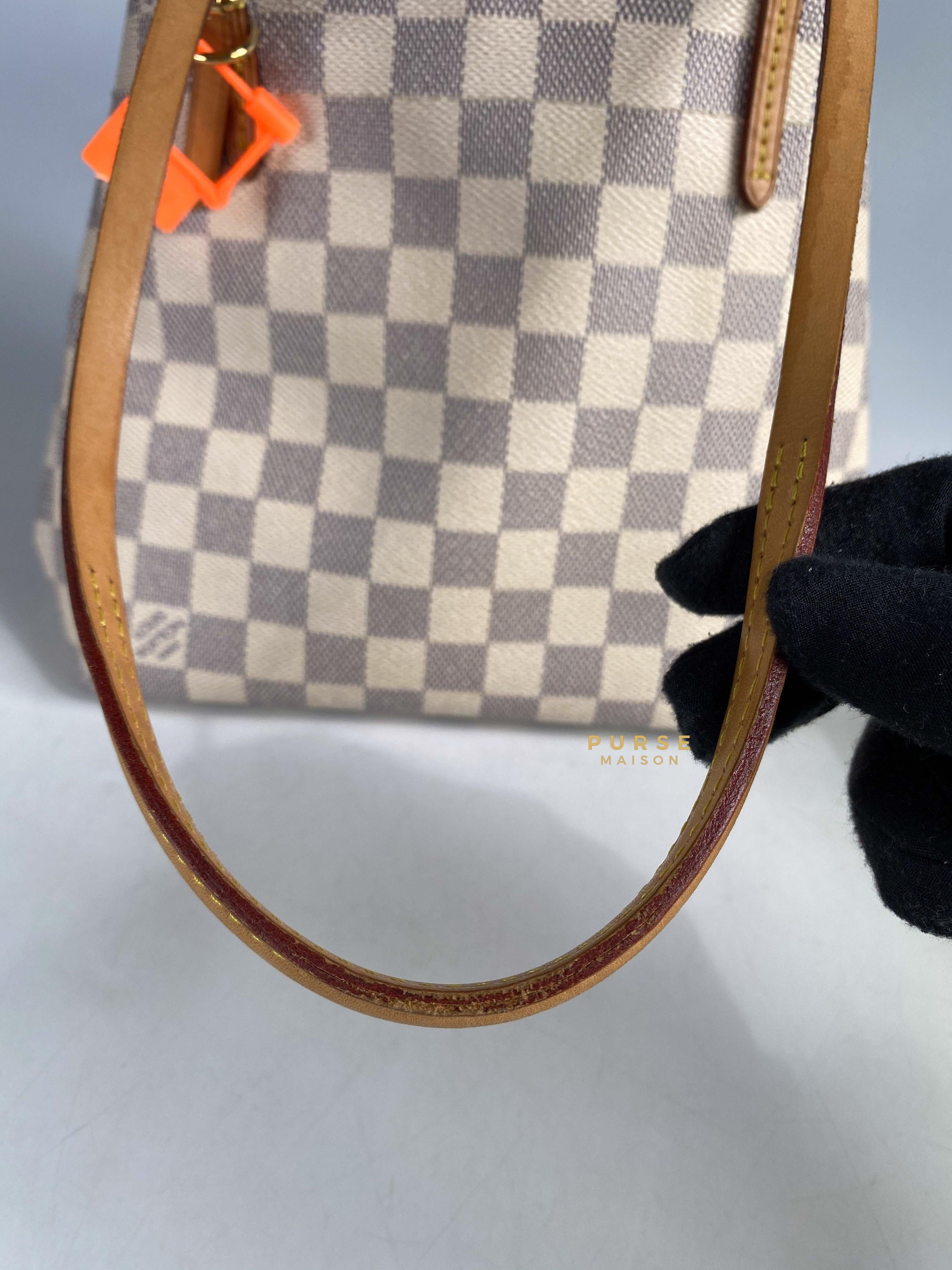 Louis Vuitton Cabas Adventure PM in Damier Azure Canvas (Date code: DU1194) | Purse Maison Luxury Bags Shop