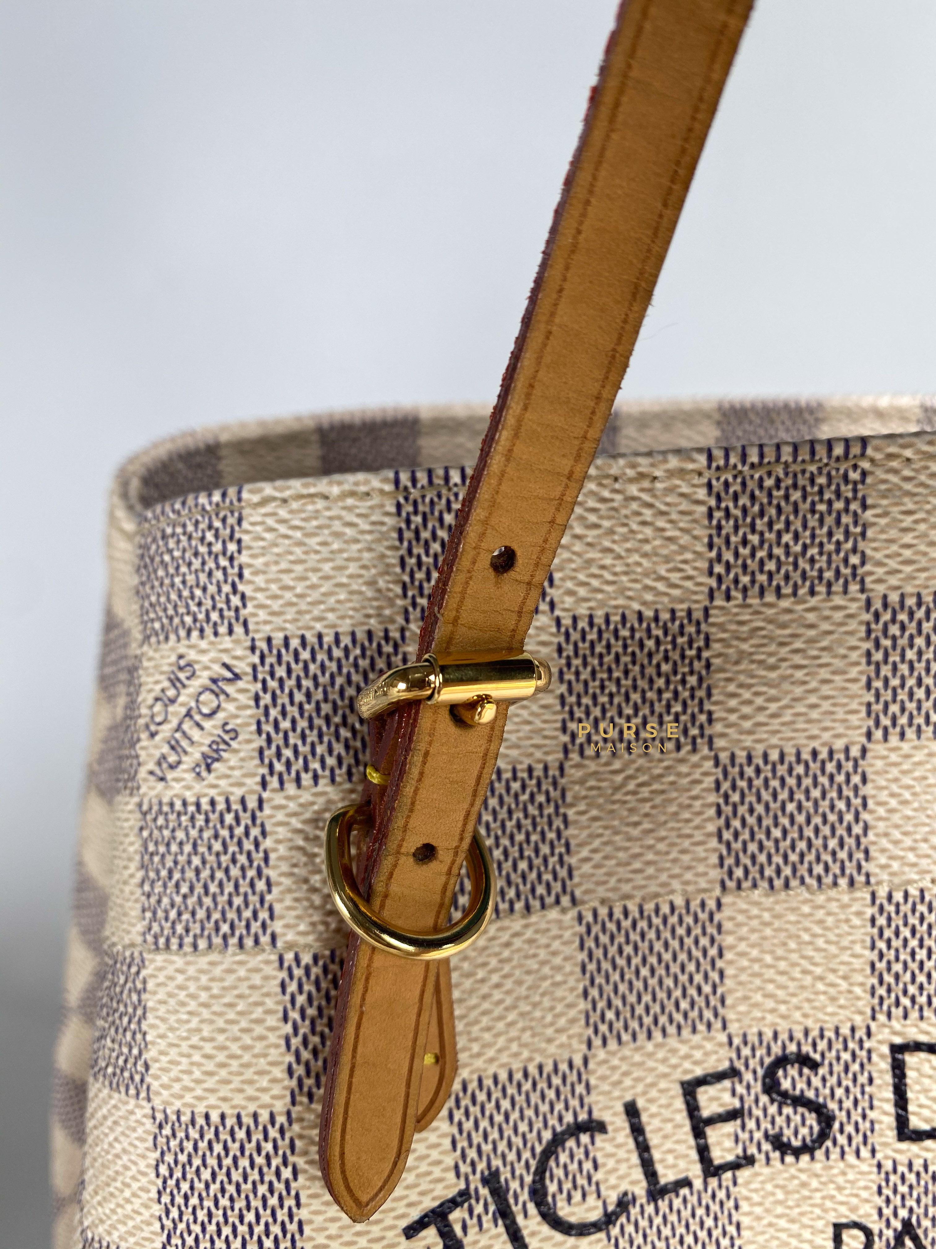 Louis Vuitton Cabas Adventure PM in Damier Azure Canvas (Date code: DU1194) | Purse Maison Luxury Bags Shop