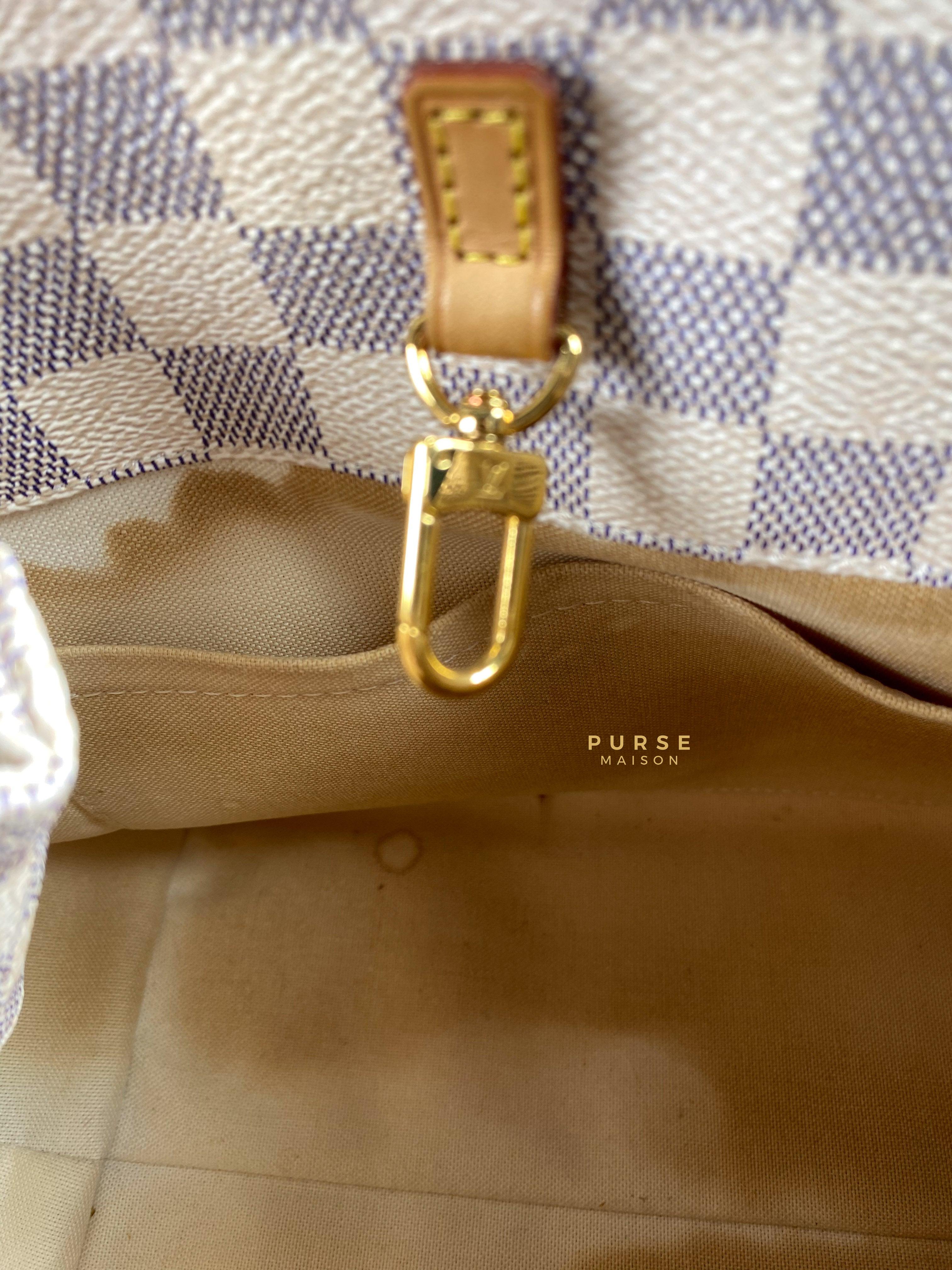 Louis Vuitton Cabas Adventure PM in Damier Azure Canvas (Date code: DU1194) | Purse Maison Luxury Bags Shop
