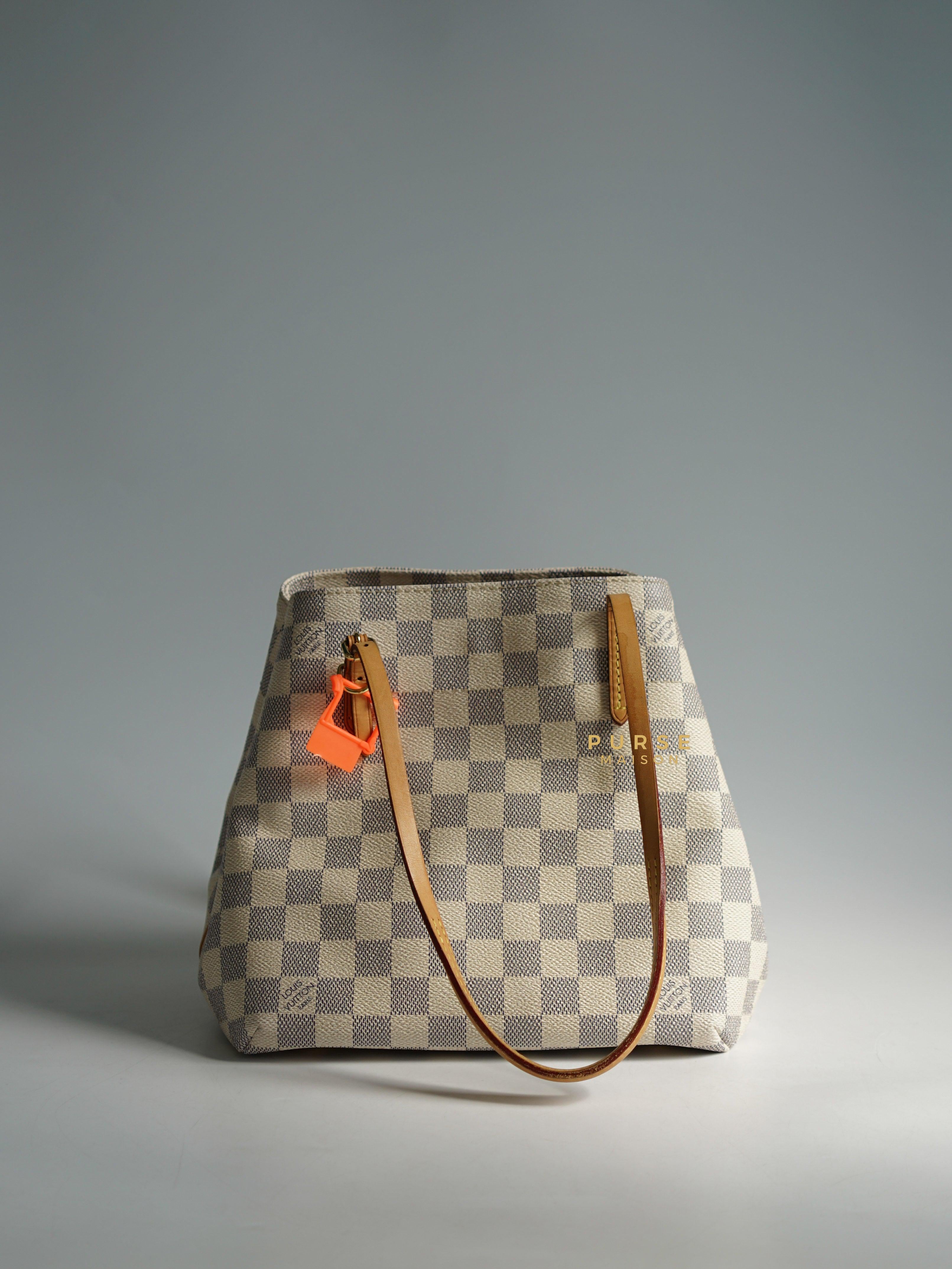 Louis Vuitton Cabas Adventure PM in Damier Azure Canvas (Date code: DU1194) | Purse Maison Luxury Bags Shop