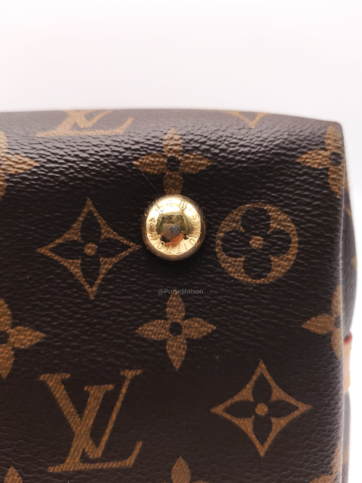 Louis Vuitton Carry All PM in Monogram Canvas and Gold Hardware Mircochip | Purse Maison Luxury Bags Shop