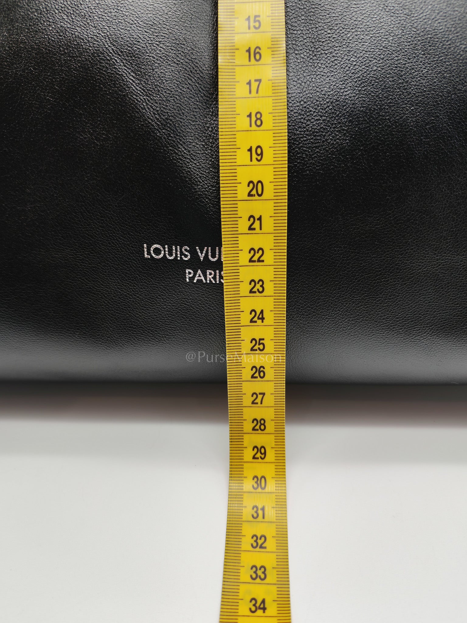Carry All Vibe MM in Black Lambskin Leather & Silver Hardware Microchip | Purse Maison Luxury Bags Shop