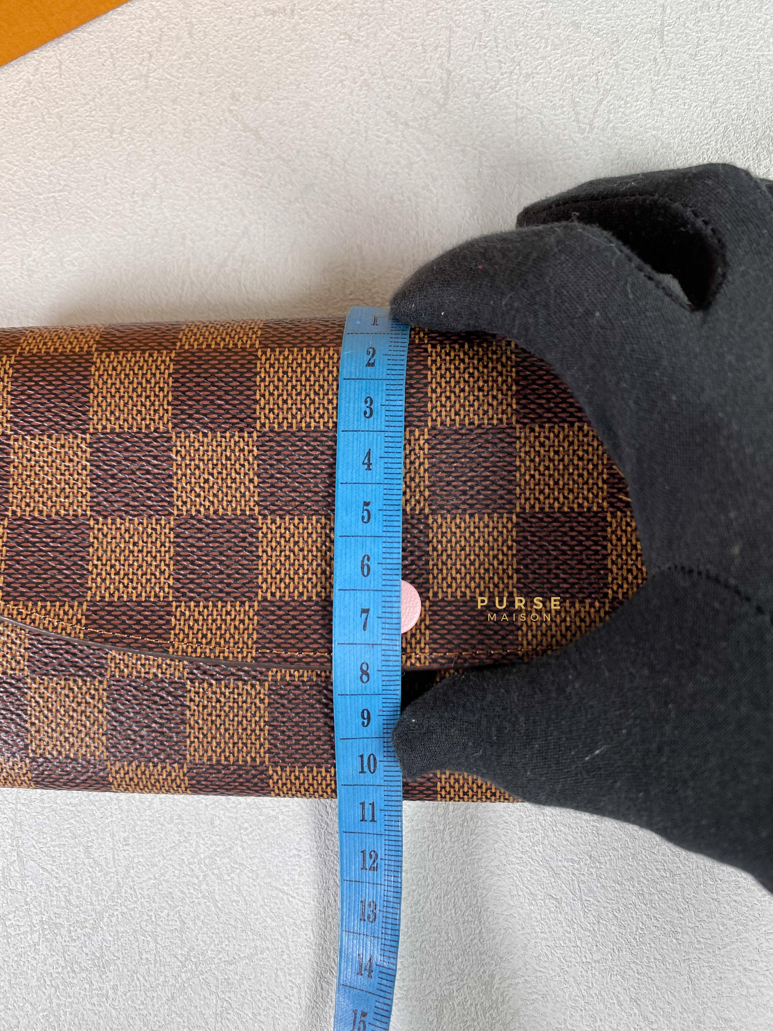 Louis Vuitton Emilie Wallet in Monogram Canvas and Rose Ballerine (Microchip) | Purse Maison Luxury Bags Shop