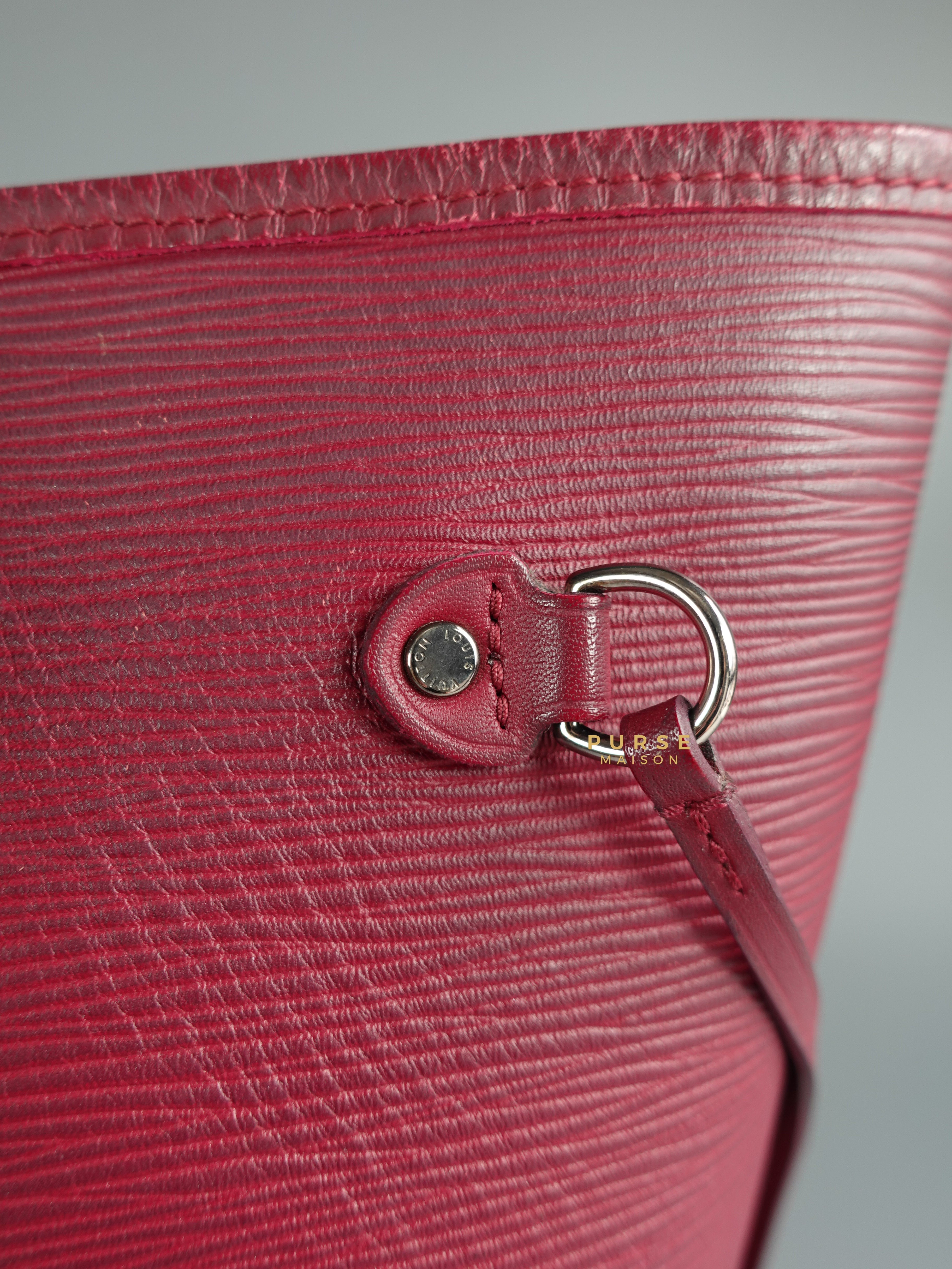 Louis Vuitton Epi Leather Neverfull Bag in Fuchsia (Date Code: FL2133) | Purse Maison Luxury Bags Shop