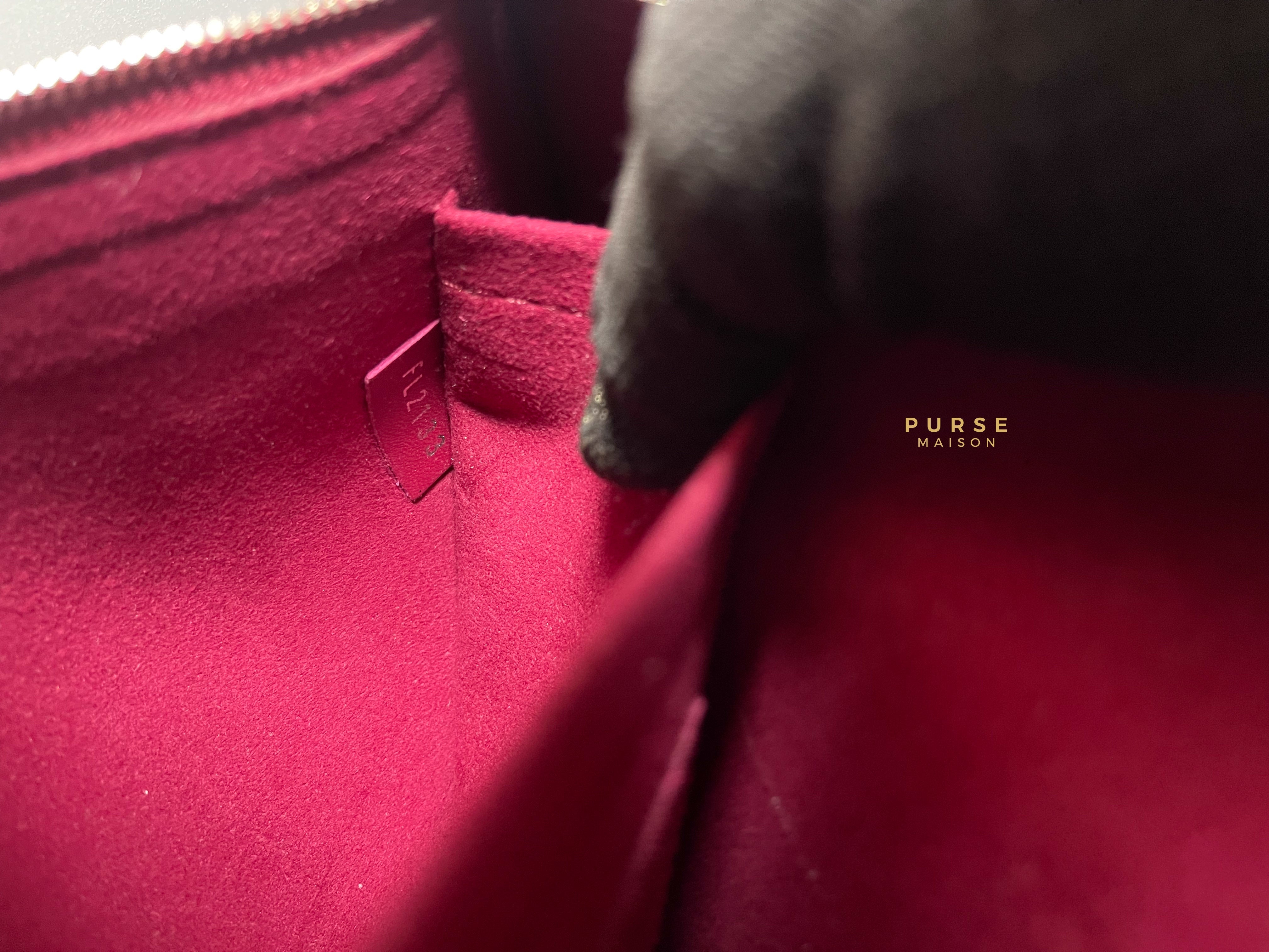 Louis Vuitton Epi Leather Neverfull Bag in Fuchsia (Date Code: FL2133) | Purse Maison Luxury Bags Shop