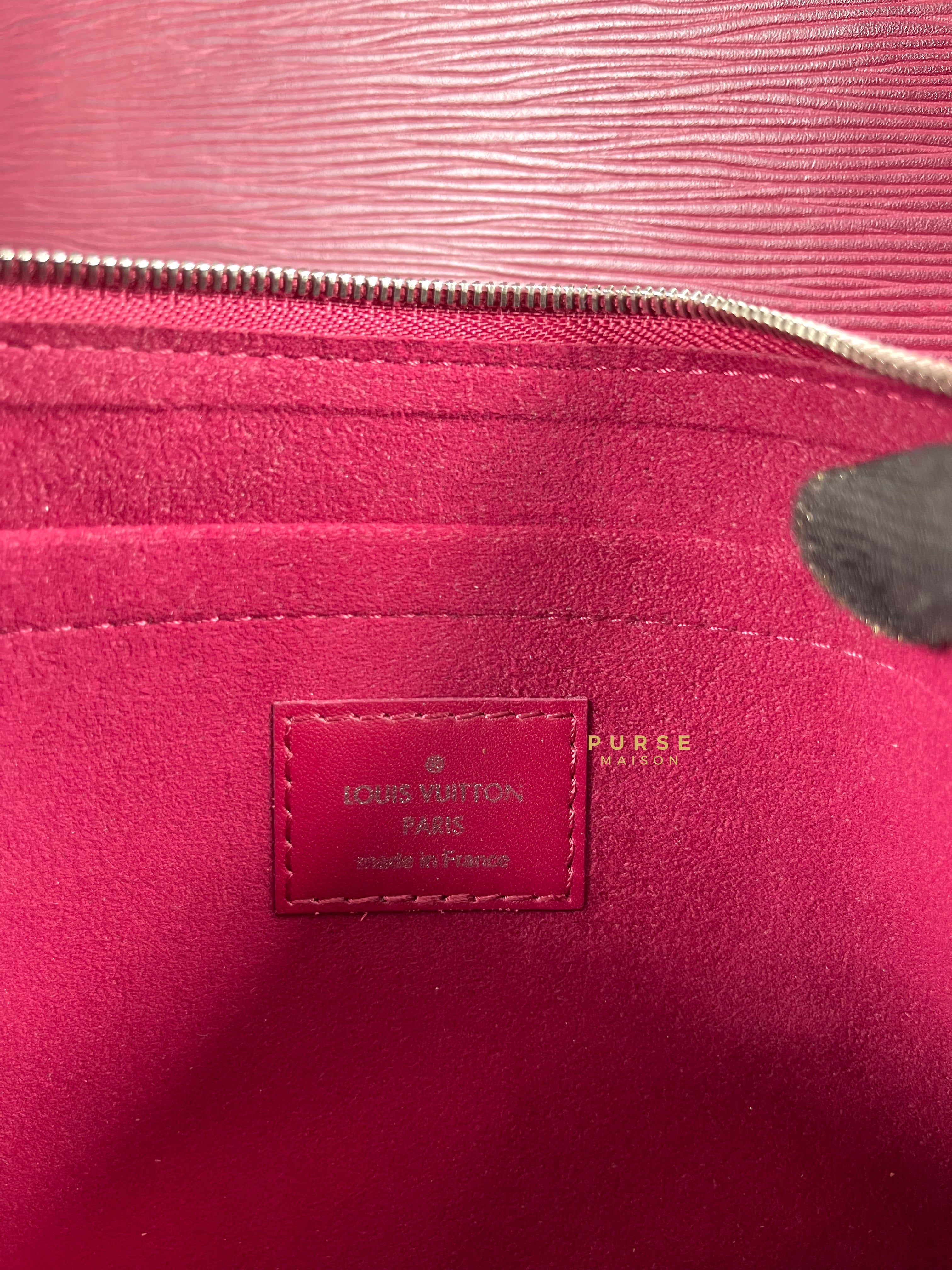 Louis Vuitton Epi Leather Neverfull Bag in Fuchsia (Date Code: FL2133) | Purse Maison Luxury Bags Shop