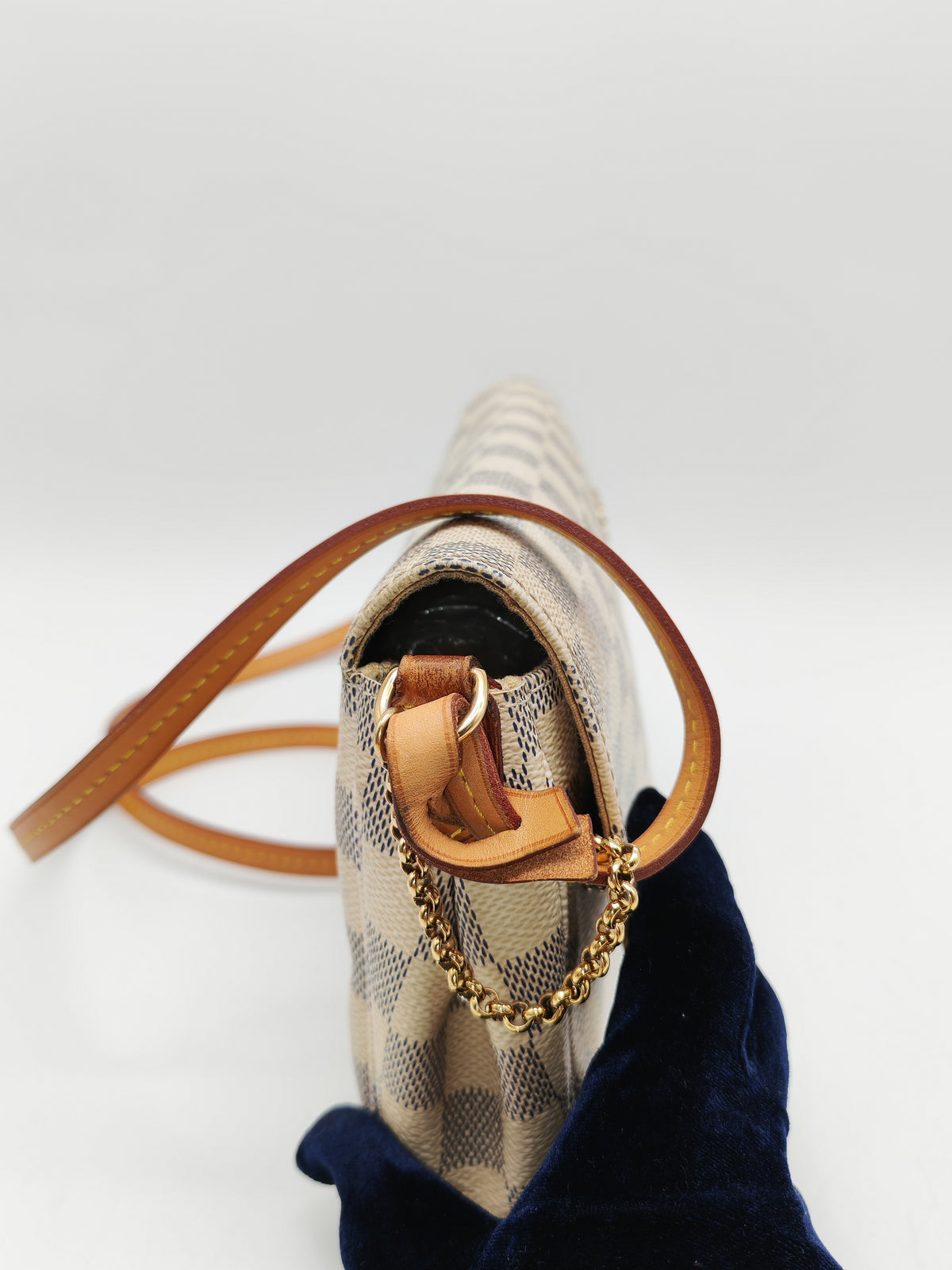 Louis Vuitton Favorite MM in Damier Azur Canvas (Date Code: DU1154) | Purse Maison Luxury Bags Shop