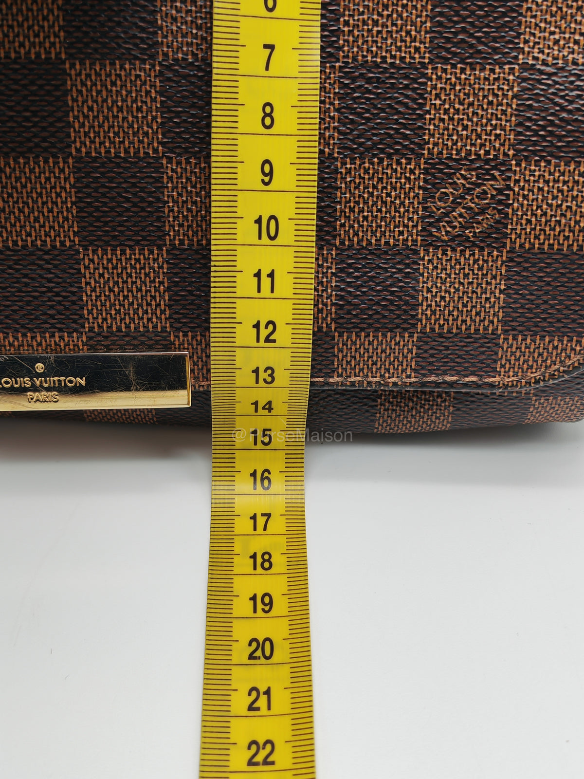 Louis Vuitton Favorite MM in Damier Ebene Canvas (Datecode: DU3174) | Purse Maison Luxury Bags Shop