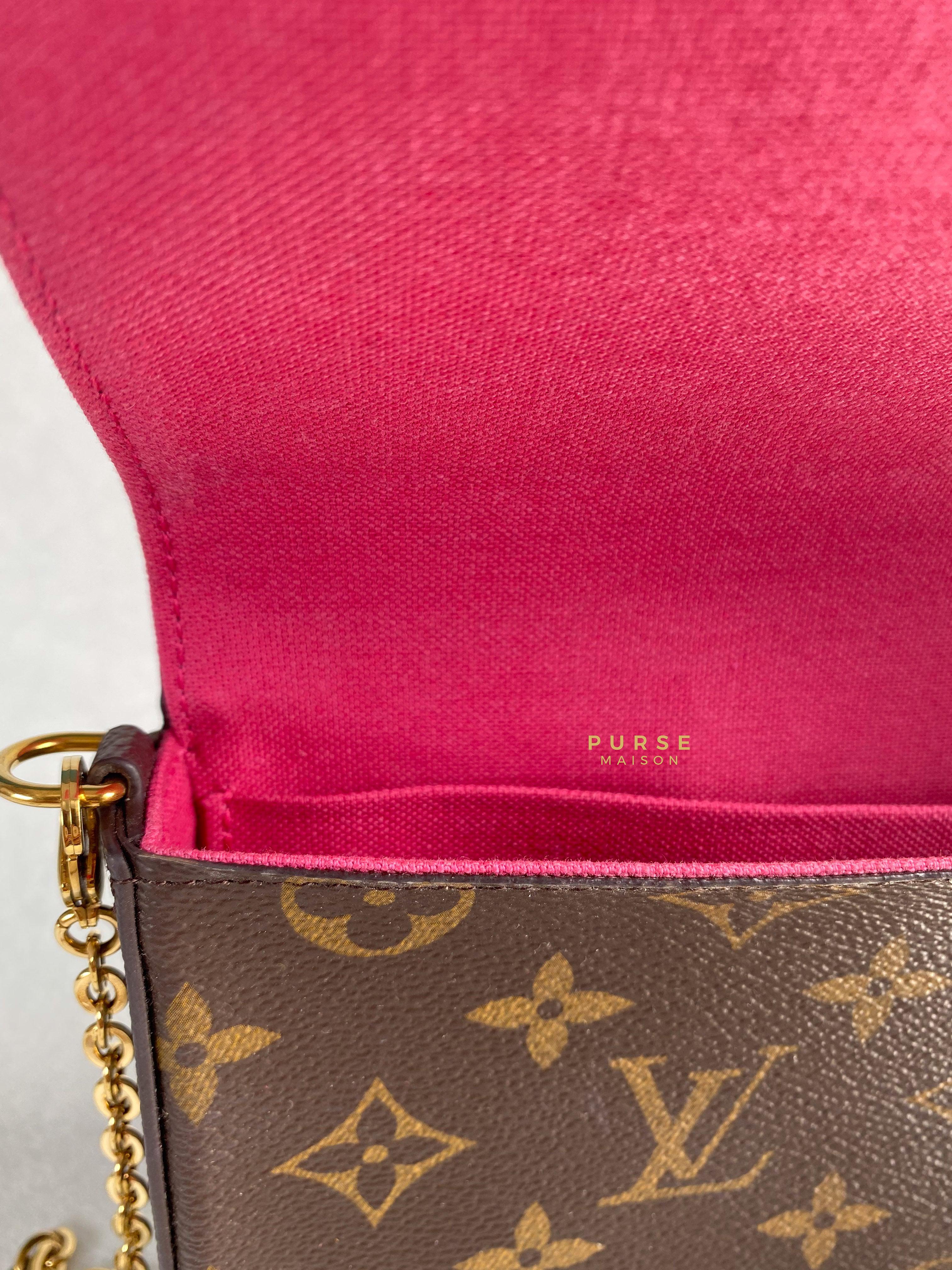 Louis Vuitton Felicie Pochette Christmas Limited Edition Monogram (Microchip) | Purse Maison Luxury Bags Shop