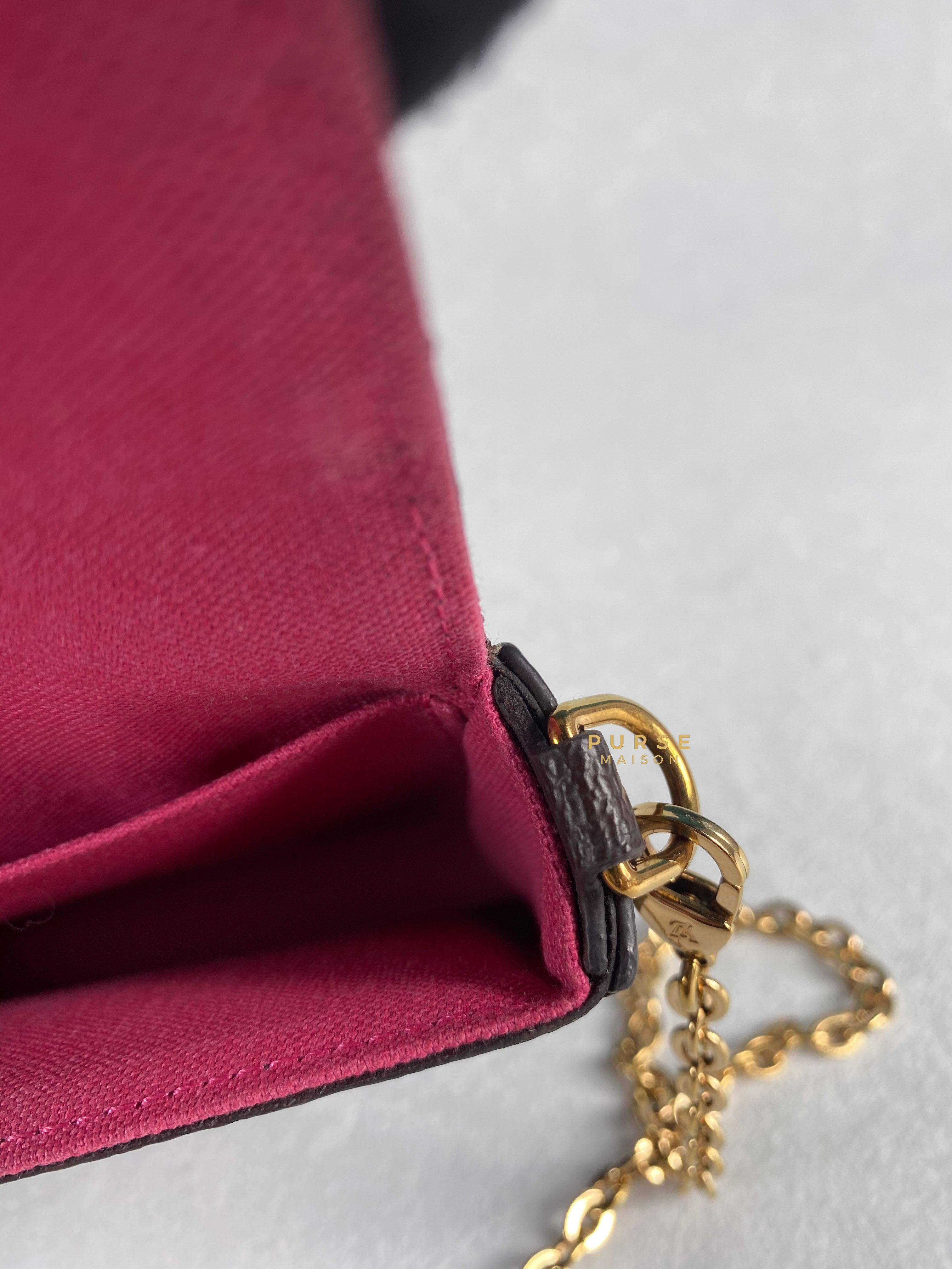 Louis Vuitton Felicie Pochette Christmas Limited Edition Monogram (Microchip) | Purse Maison Luxury Bags Shop
