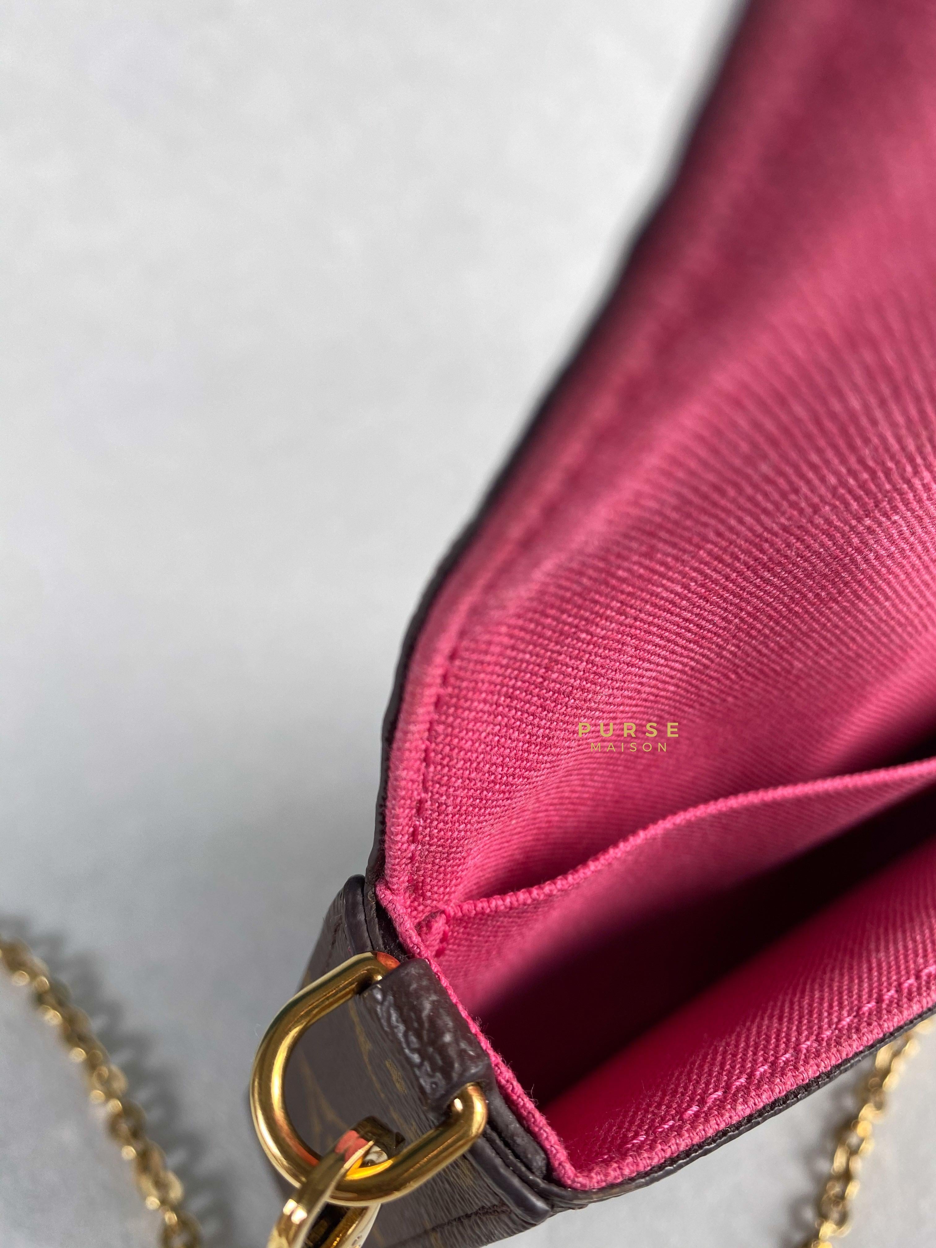 Louis Vuitton Felicie Pochette Christmas Limited Edition Monogram (Microchip) | Purse Maison Luxury Bags Shop