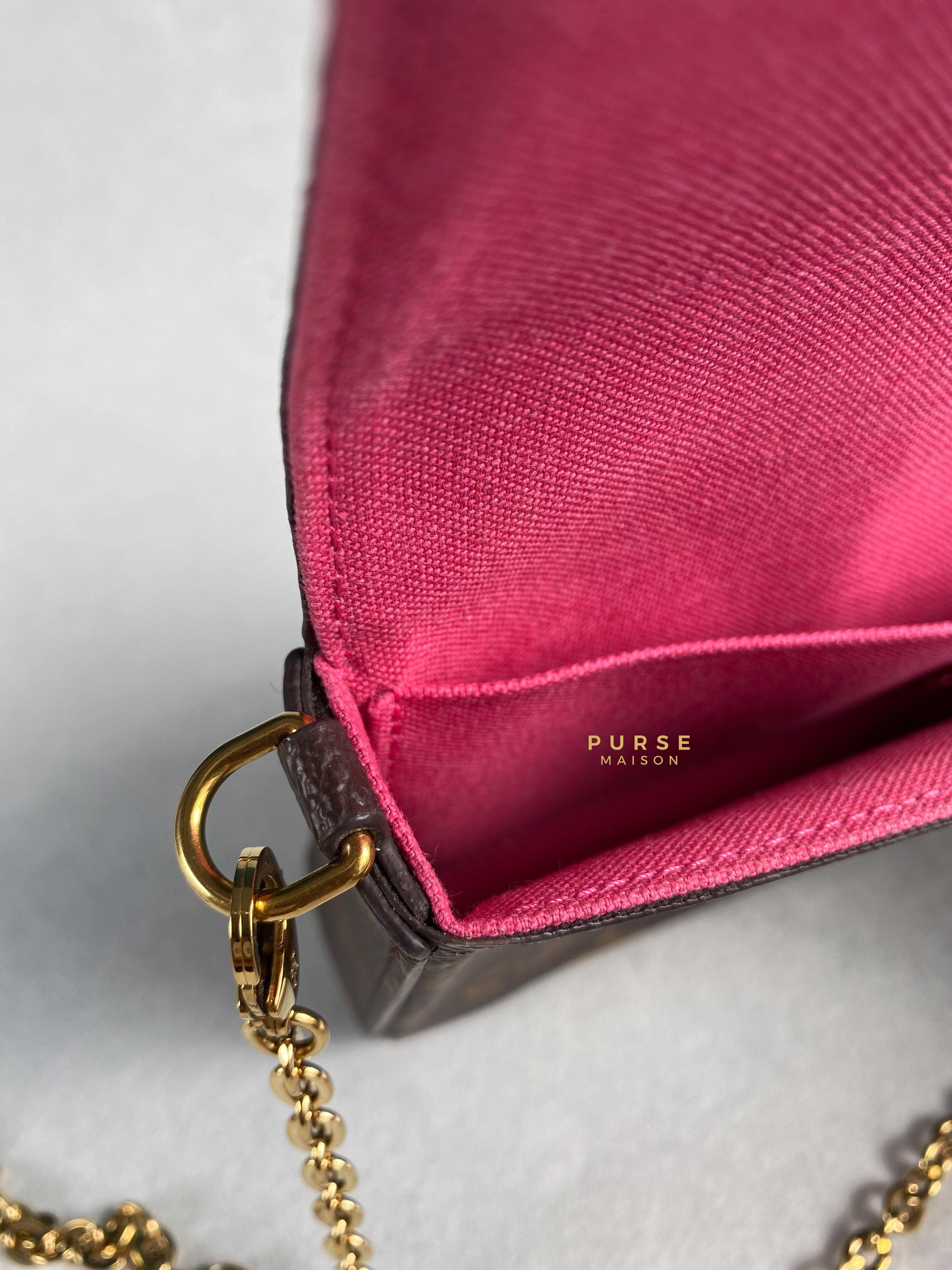 Louis Vuitton Felicie Pochette Christmas Limited Edition Monogram (Microchip) | Purse Maison Luxury Bags Shop