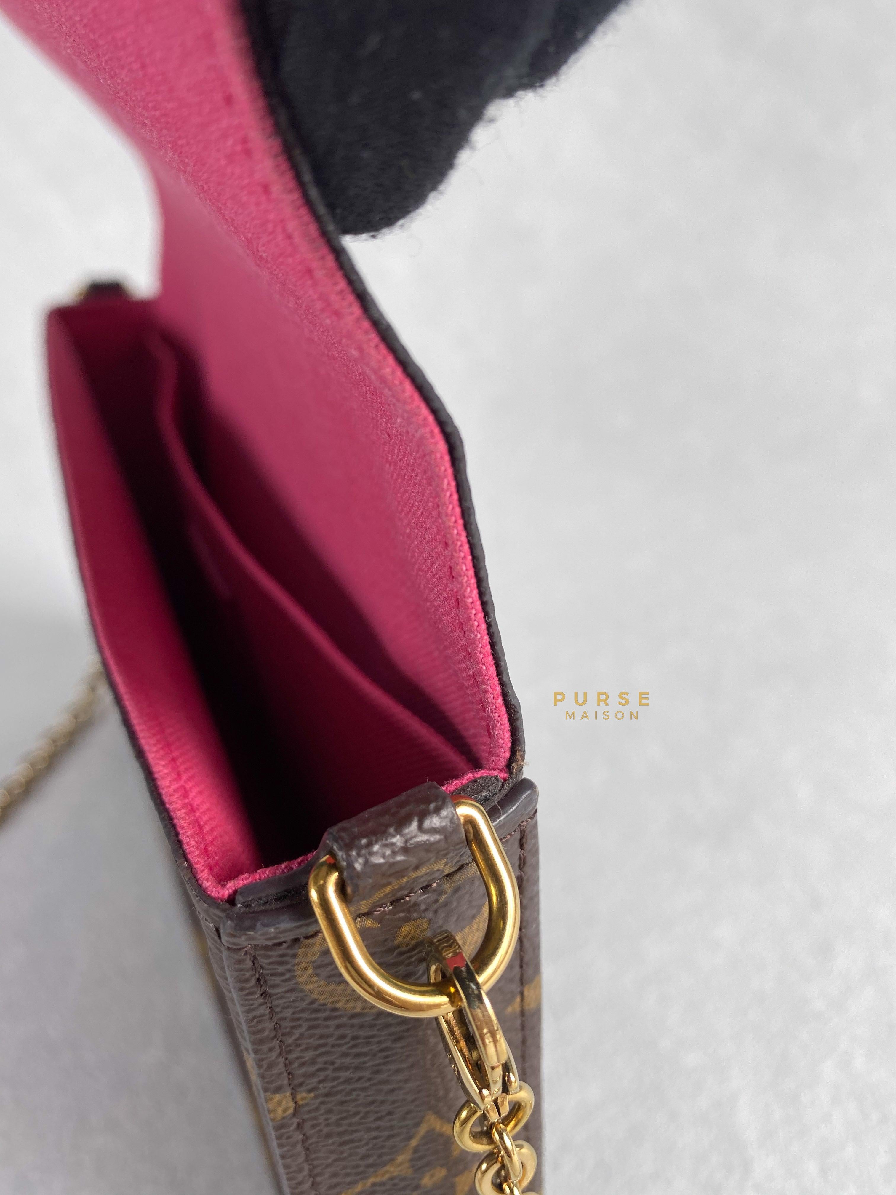 Louis Vuitton Felicie Pochette Christmas Limited Edition Monogram (Microchip) | Purse Maison Luxury Bags Shop