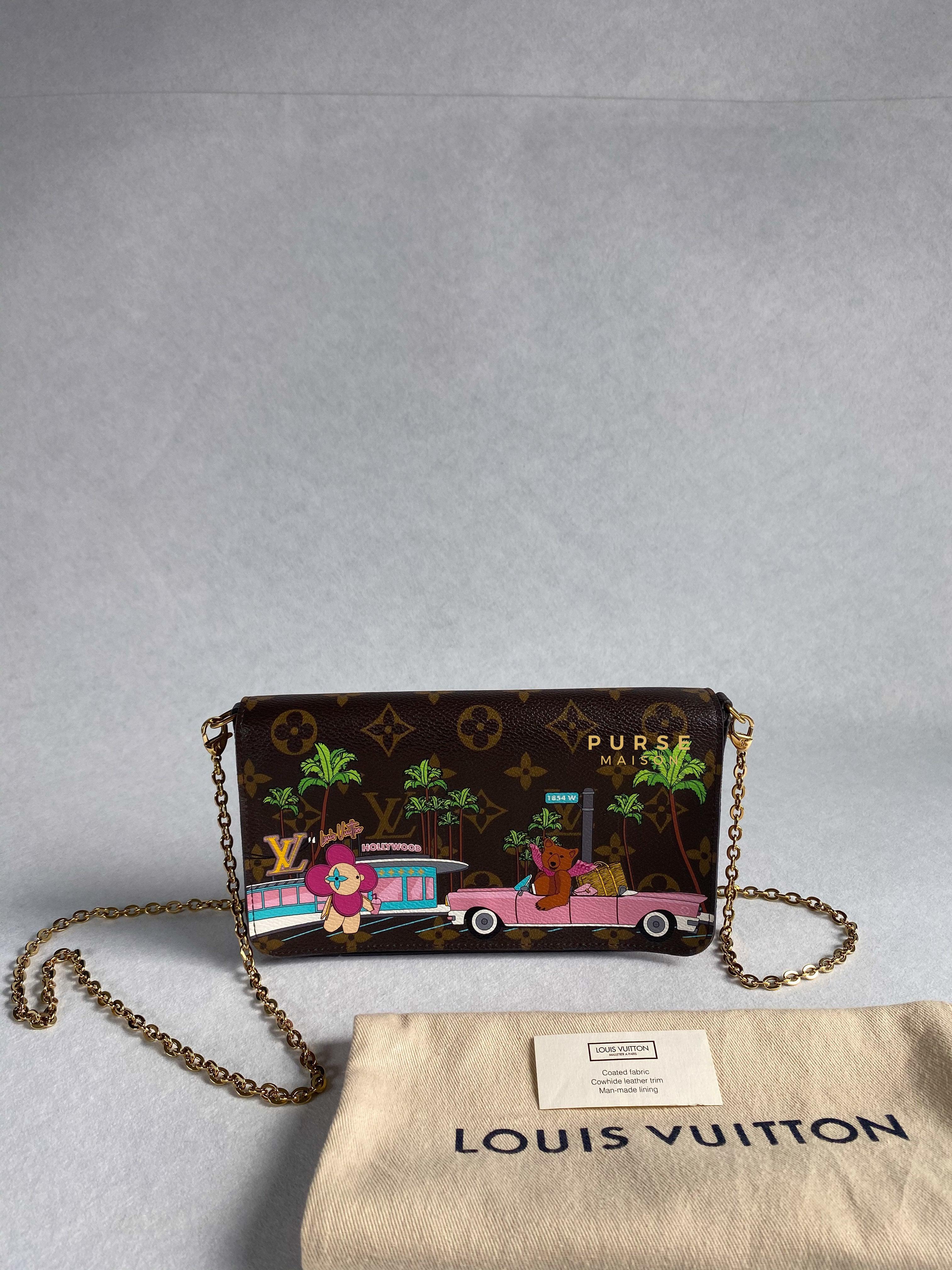 Louis Vuitton Felicie Pochette Christmas Limited Edition Monogram (Microchip) | Purse Maison Luxury Bags Shop