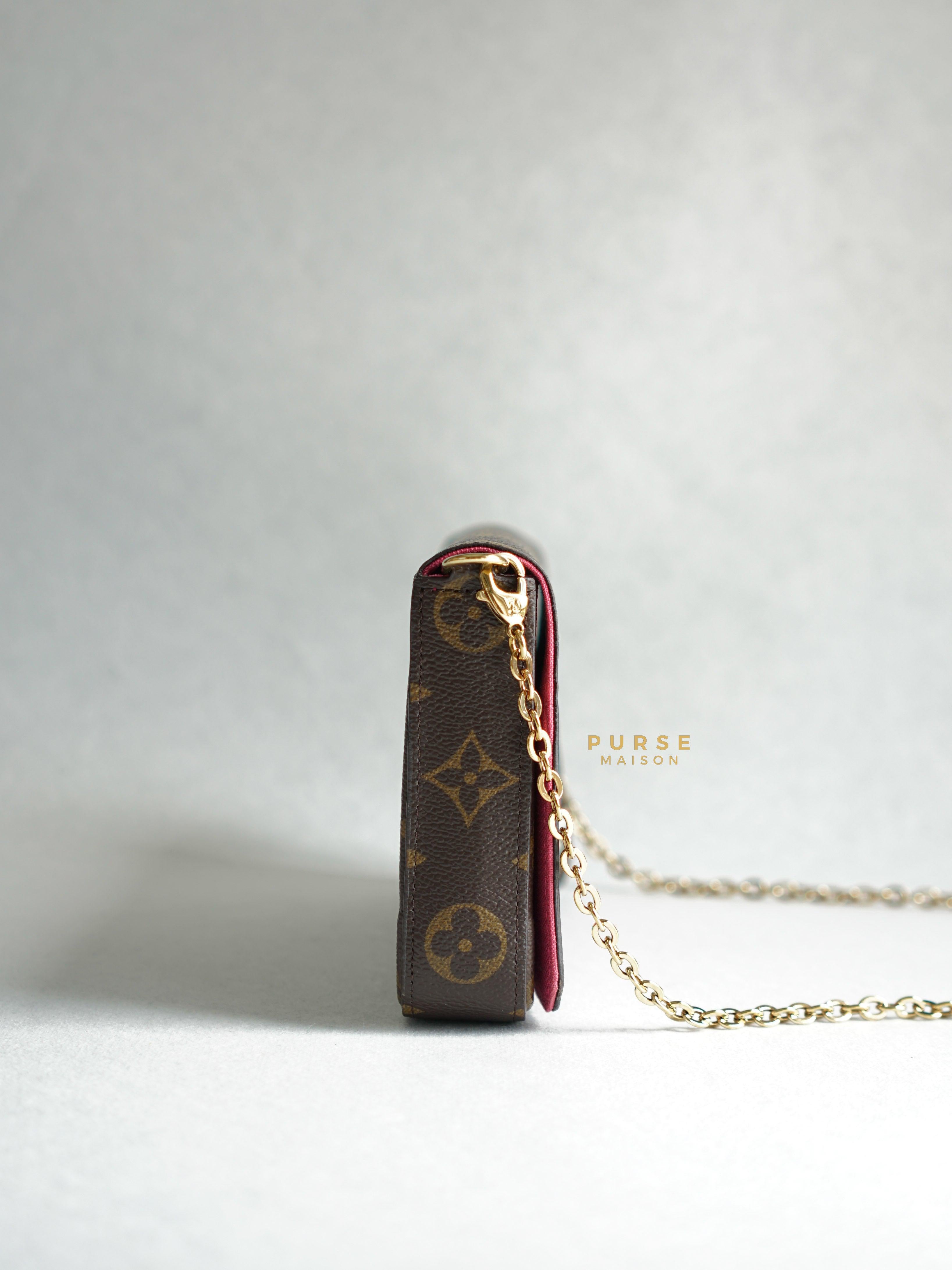 Louis Vuitton Felicie Pochette Christmas Limited Edition Monogram (Microchip) | Purse Maison Luxury Bags Shop