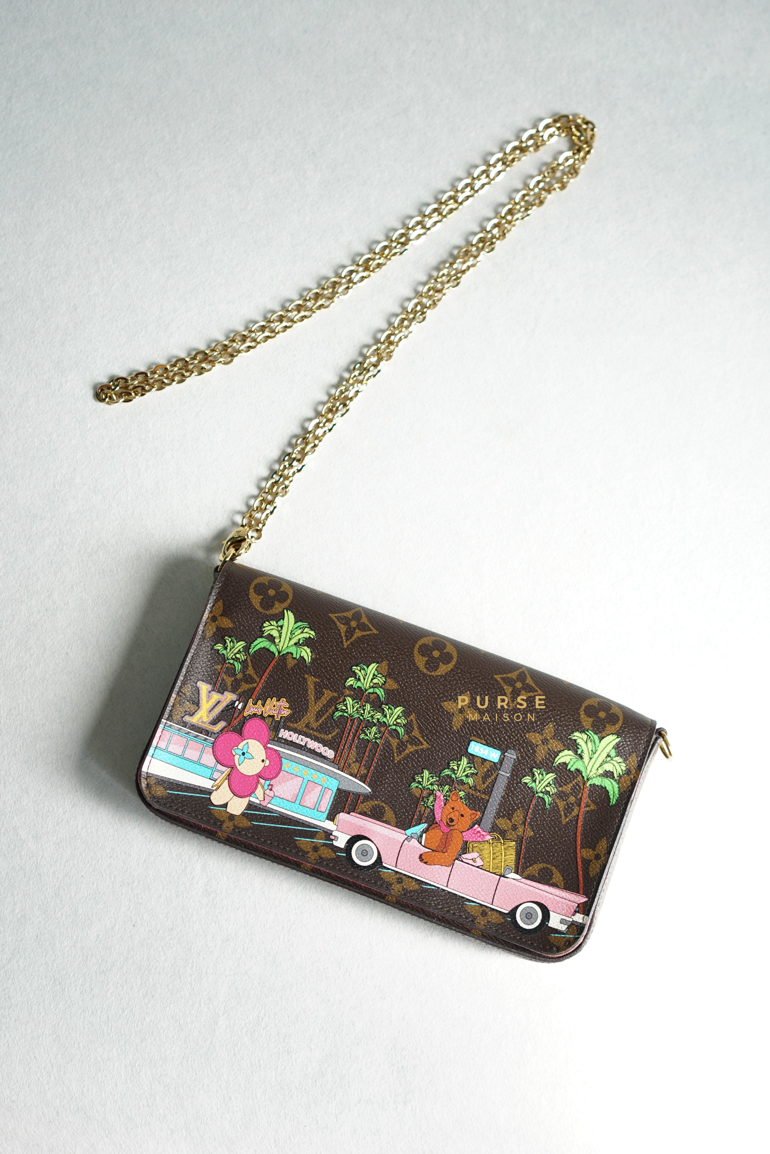 Louis Vuitton Felicie Pochette Christmas Limited Edition Monogram (Microchip) | Purse Maison Luxury Bags Shop