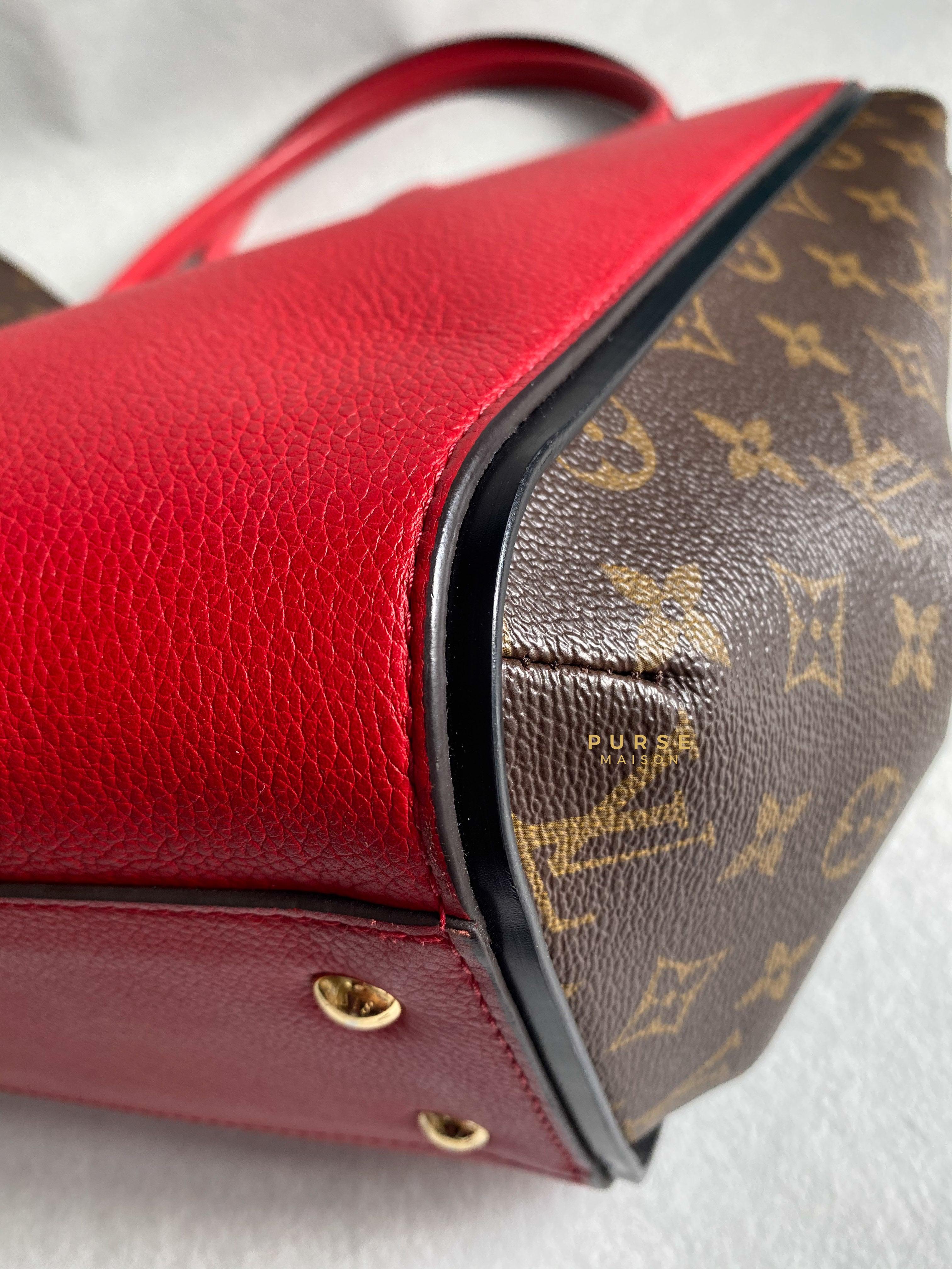 Louis Vuitton Kimono Monogram and Red Leather (DU4165) | Purse Maison Luxury Bags Shop