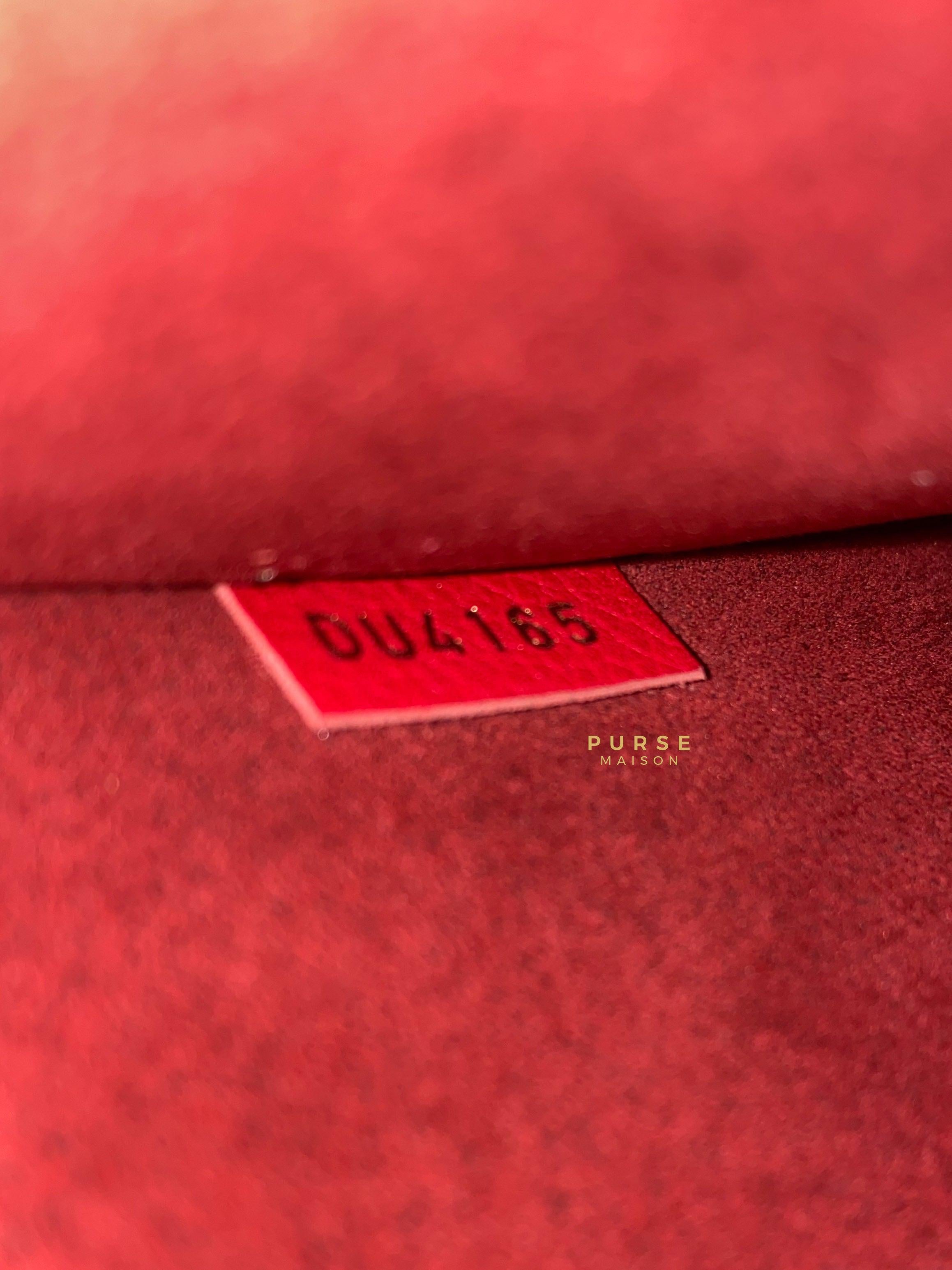 Louis Vuitton Kimono Monogram and Red Leather (DU4165) | Purse Maison Luxury Bags Shop