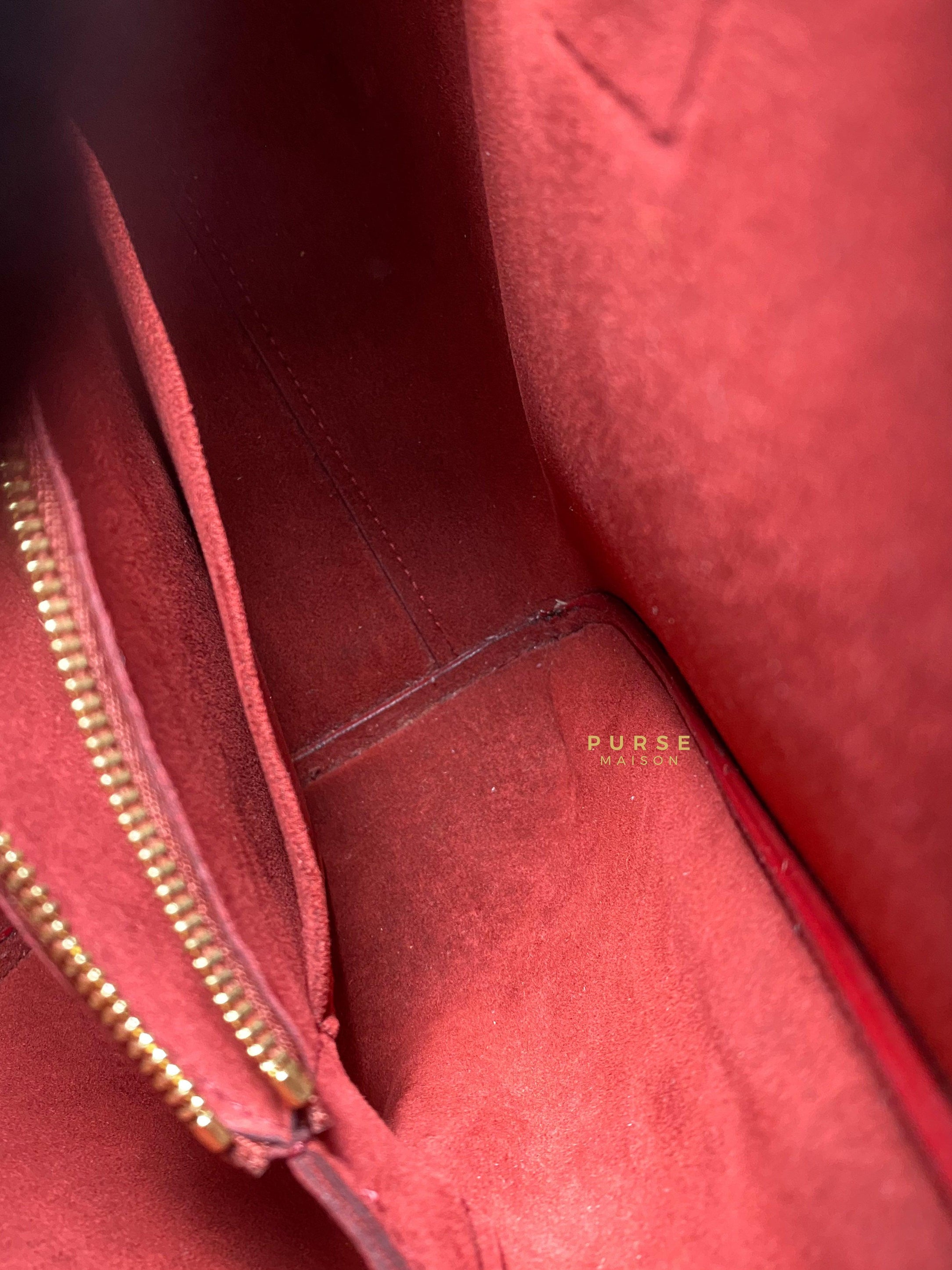 Louis Vuitton Kimono Monogram and Red Leather (DU4165) | Purse Maison Luxury Bags Shop