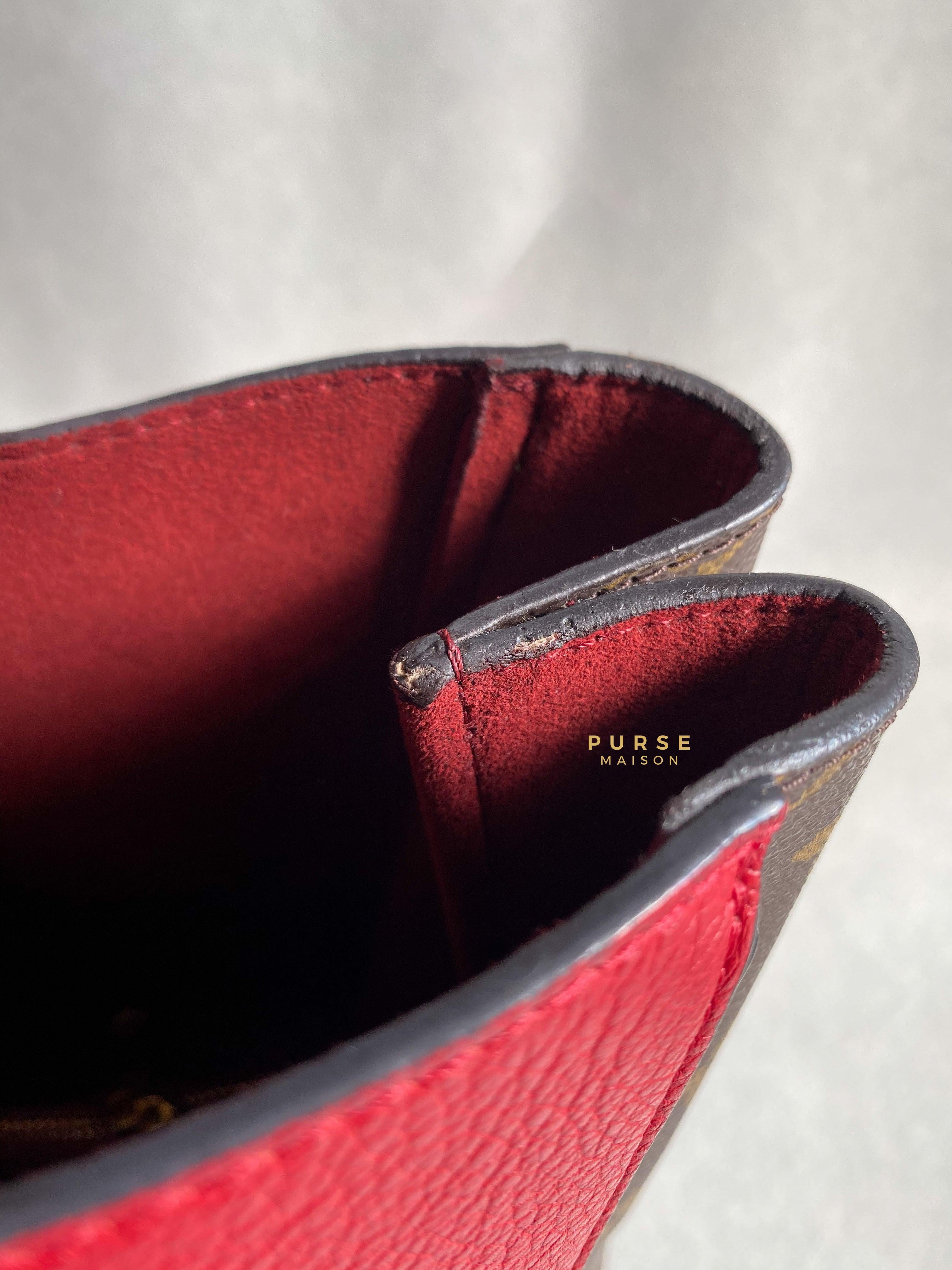 Louis Vuitton Kimono Monogram and Red Leather (DU4165) | Purse Maison Luxury Bags Shop