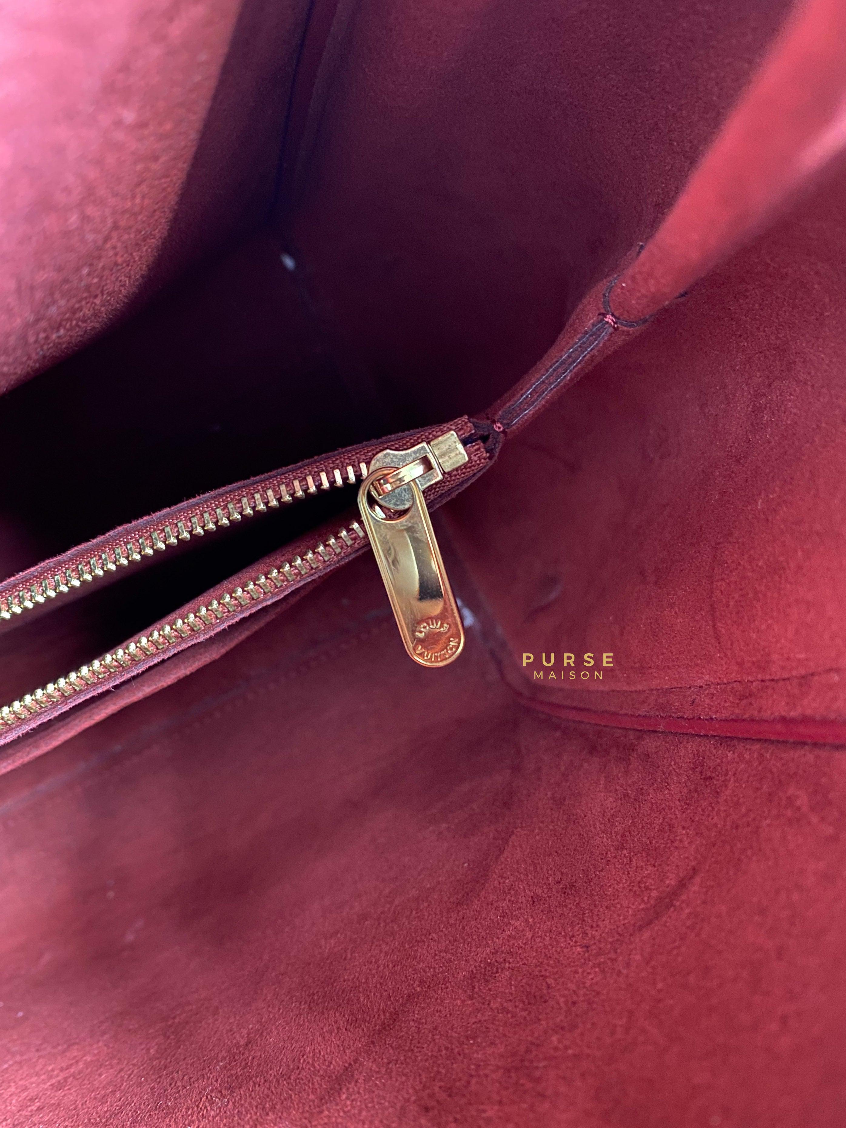 Louis Vuitton Kimono Monogram and Red Leather (DU4165) | Purse Maison Luxury Bags Shop