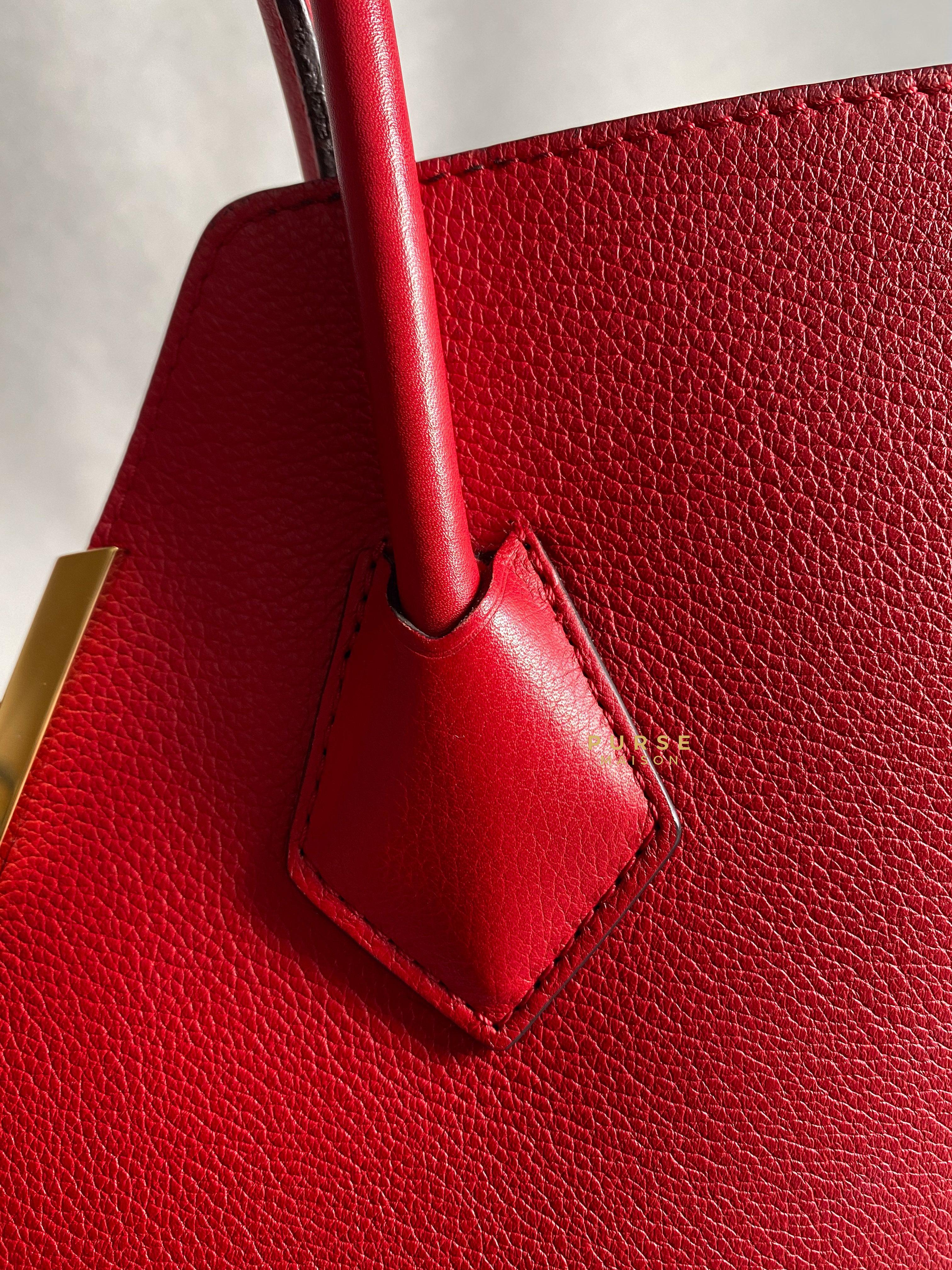 Louis Vuitton Kimono Monogram and Red Leather (DU4165) | Purse Maison Luxury Bags Shop