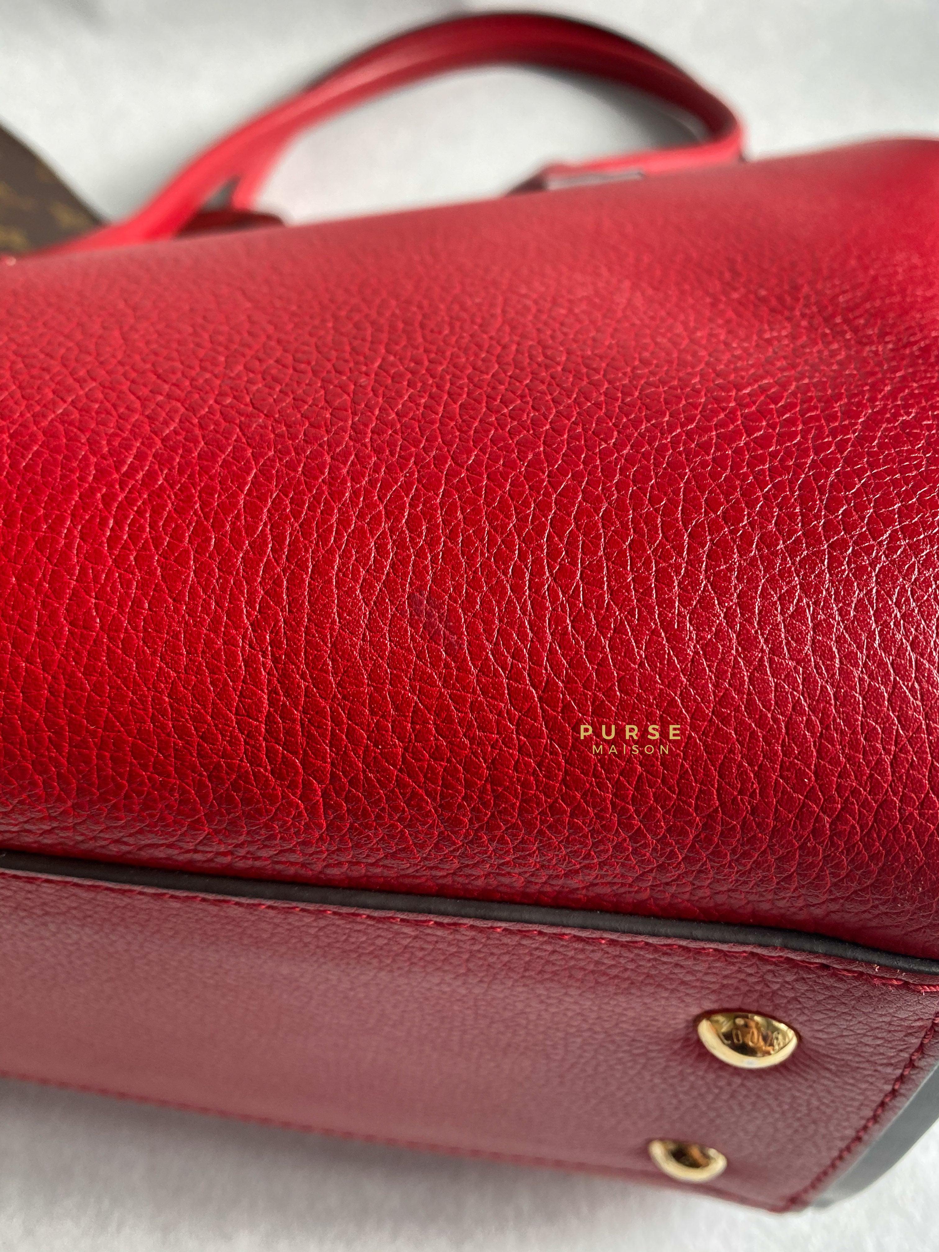 Louis Vuitton Kimono Monogram and Red Leather (DU4165) | Purse Maison Luxury Bags Shop