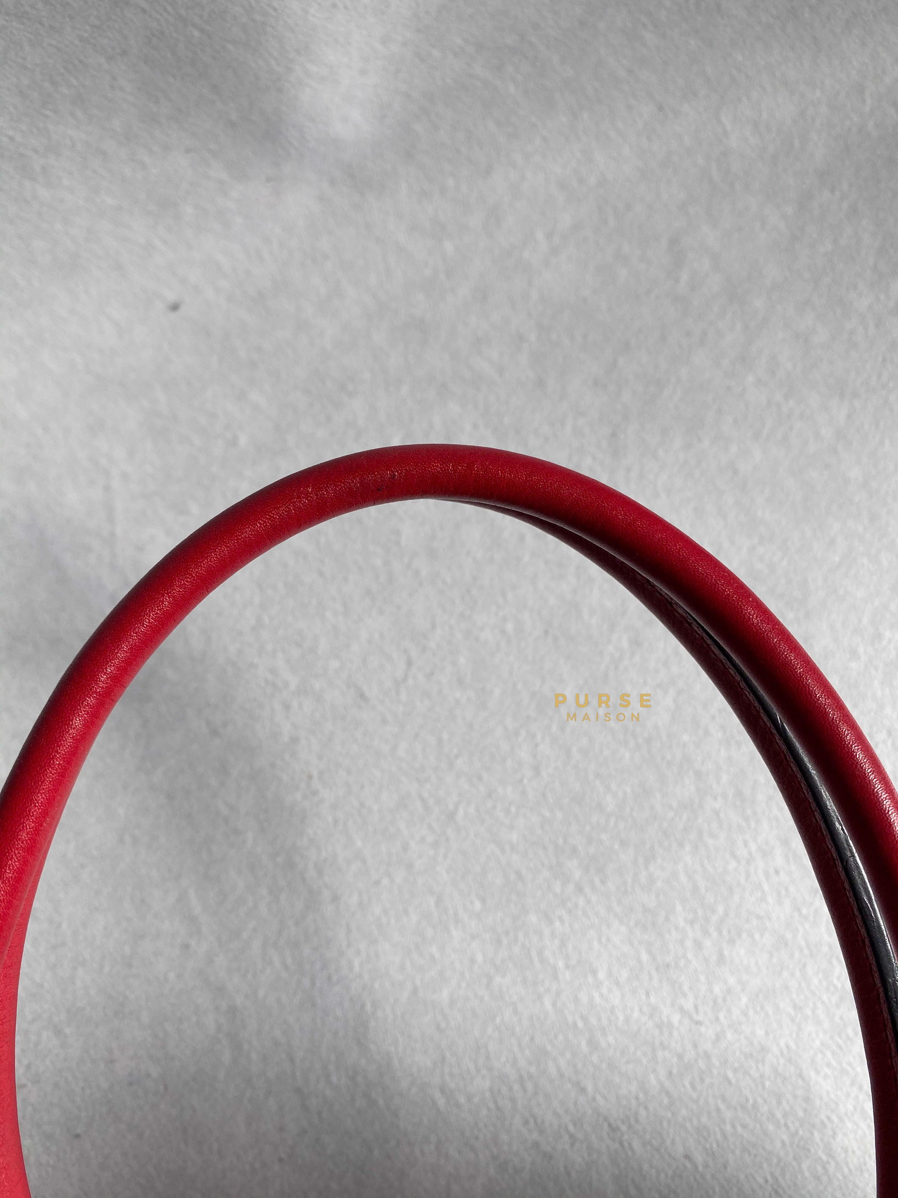 Louis Vuitton Kimono Monogram and Red Leather (DU4165) | Purse Maison Luxury Bags Shop