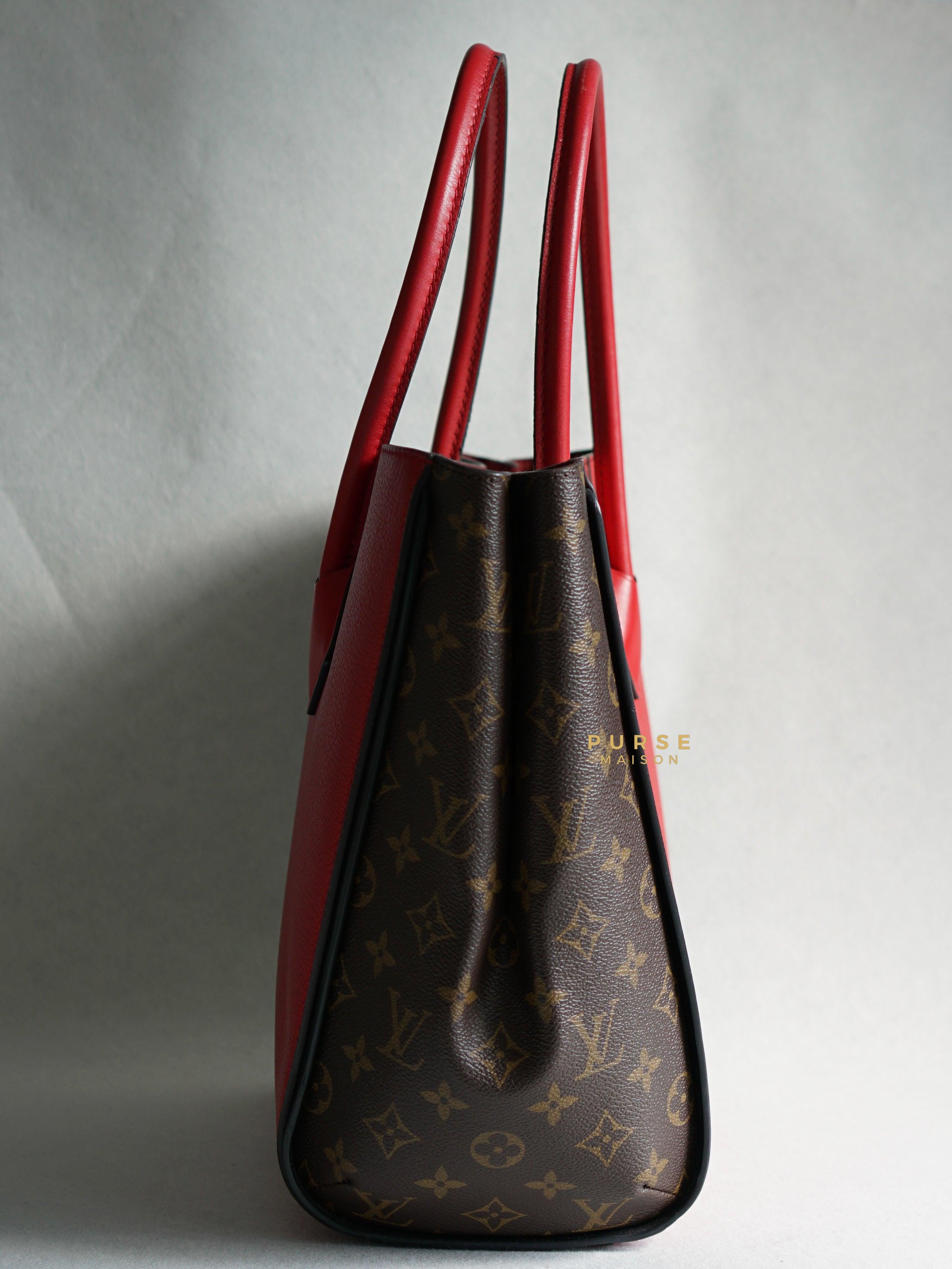 Louis Vuitton Kimono Monogram and Red Leather (DU4165) | Purse Maison Luxury Bags Shop