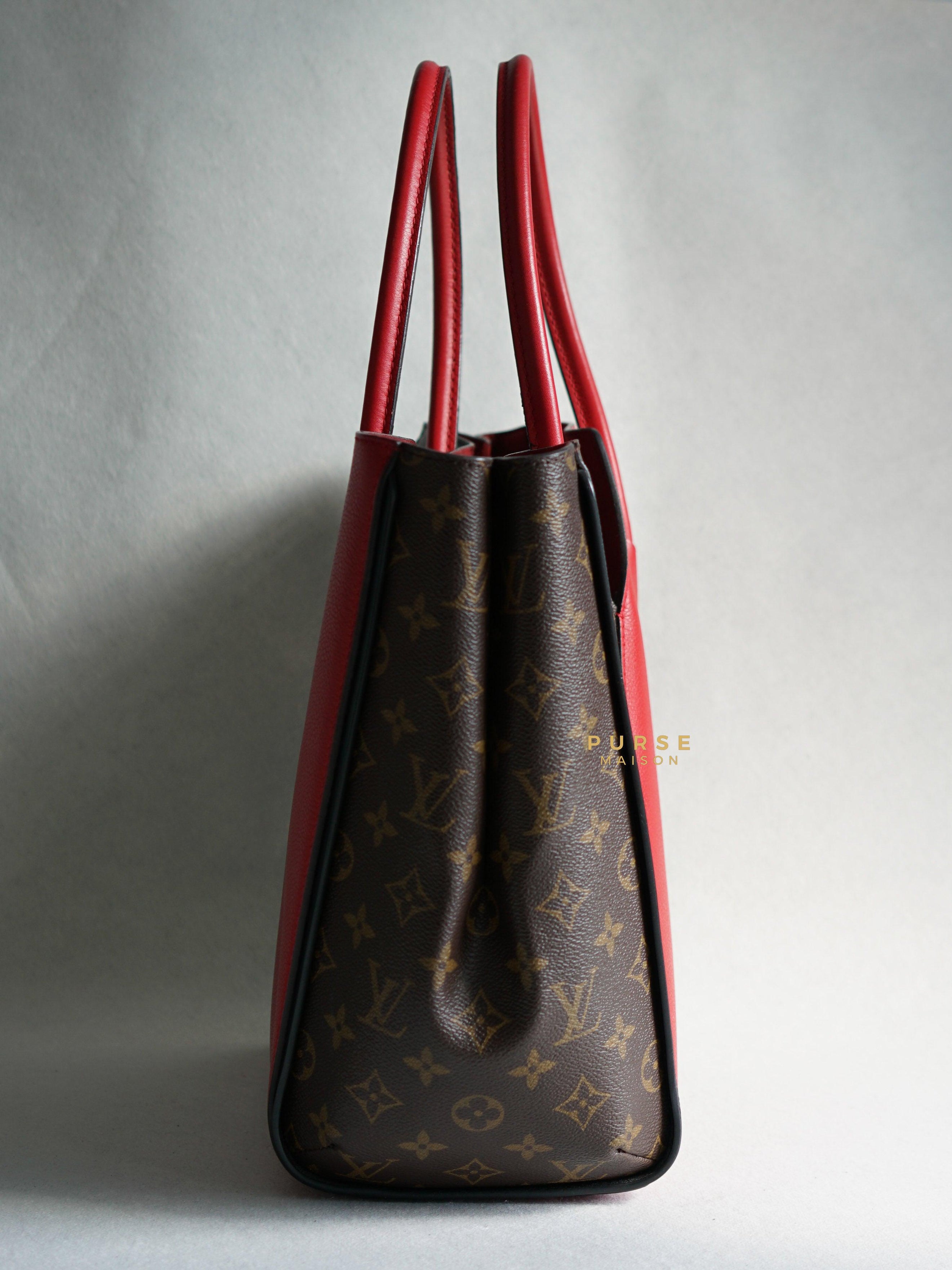 Louis Vuitton Kimono Monogram and Red Leather (DU4165) | Purse Maison Luxury Bags Shop