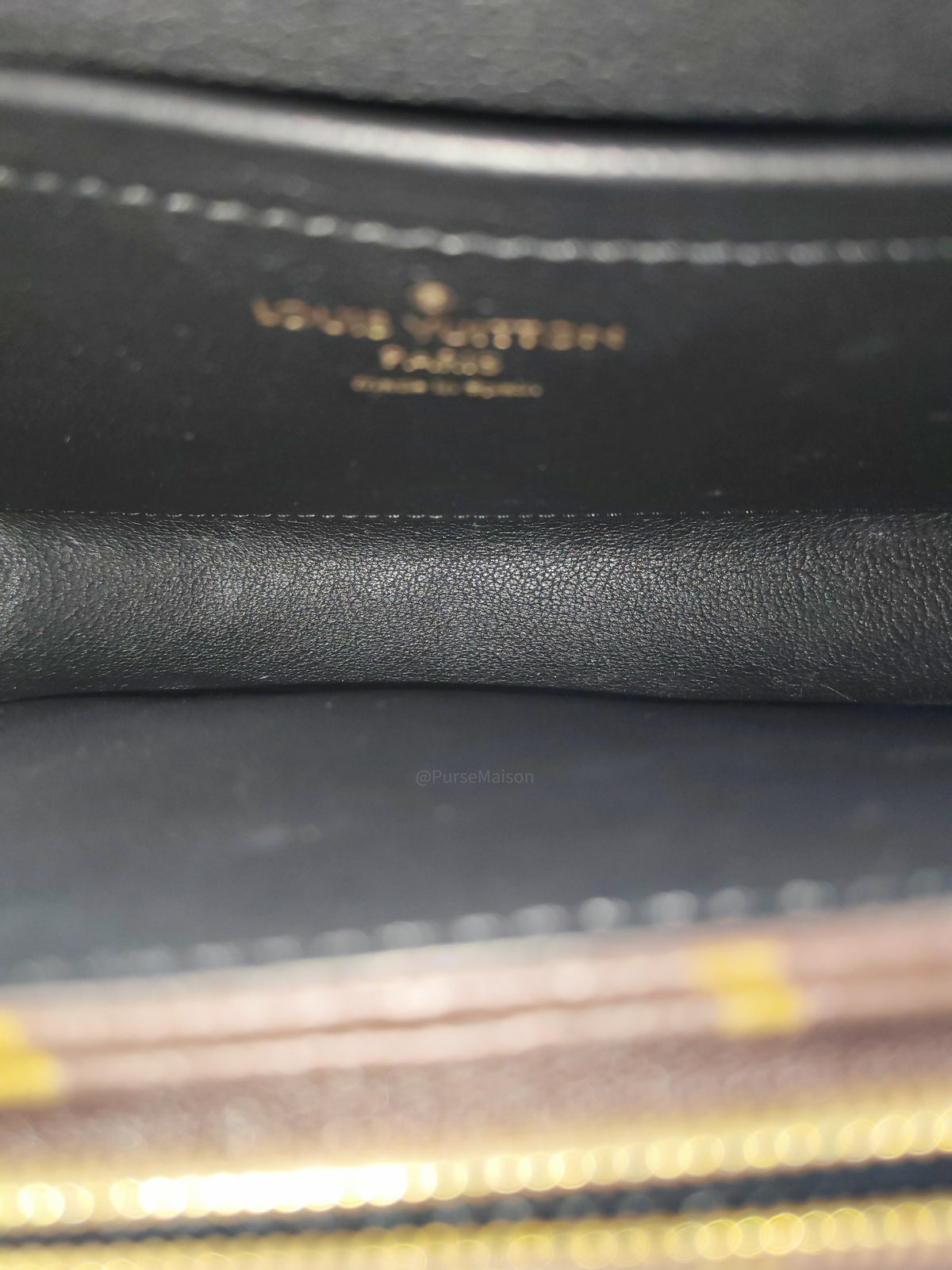 Louis Vuitton Marceau Shoulder Bag in Monogram Canvas and Gold Hardware Microchip | Purse Maison Luxury Bags Shop
