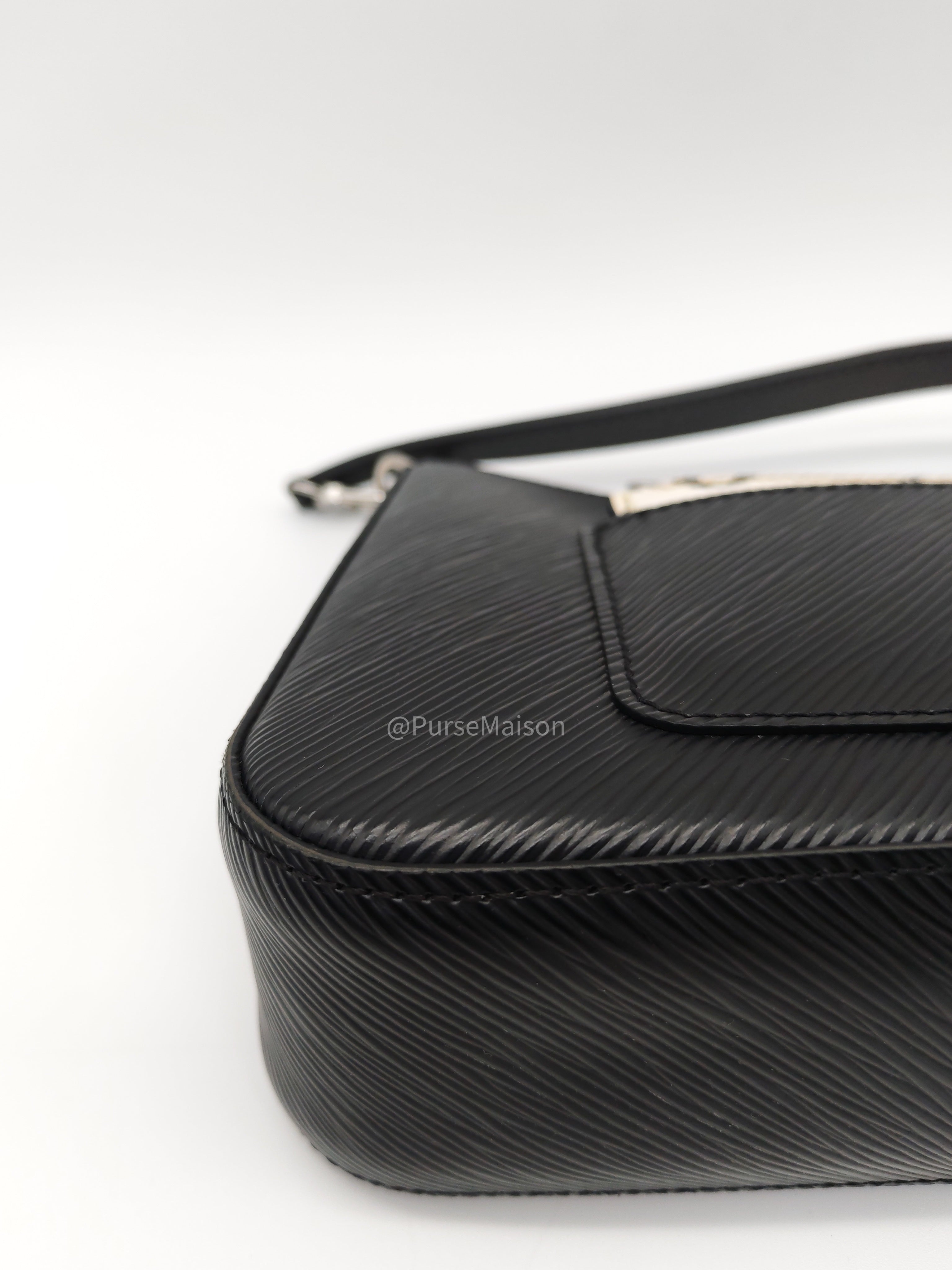 Louis Vuitton Marelle PM in Black Epi Leather Shoulder Bag (Microchip) | Purse Maison Luxury Bags Shop