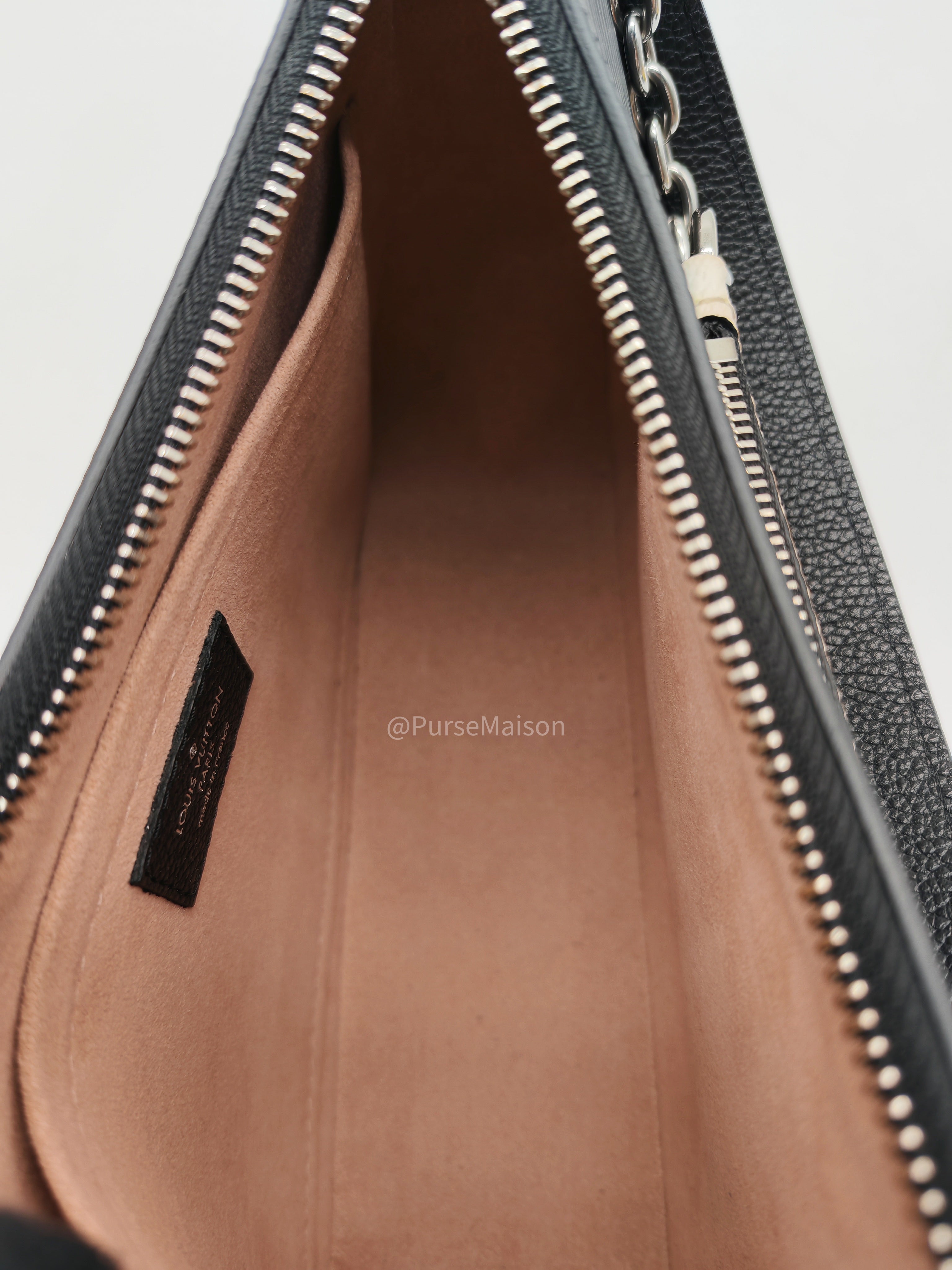Louis Vuitton Marelle PM in Black Epi Leather Shoulder Bag (Microchip) | Purse Maison Luxury Bags Shop