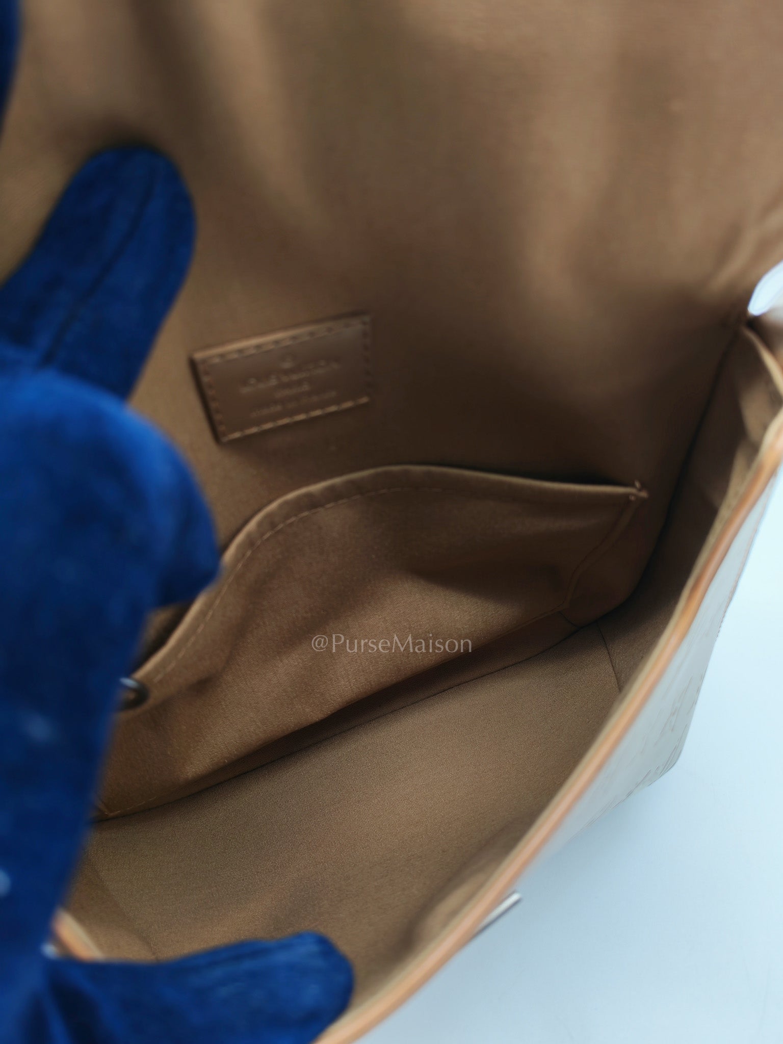 Louis Vuitton Mat Webster Street Bag in Ambre Monogram Canvas | Purse Maison Luxury Bags Shop