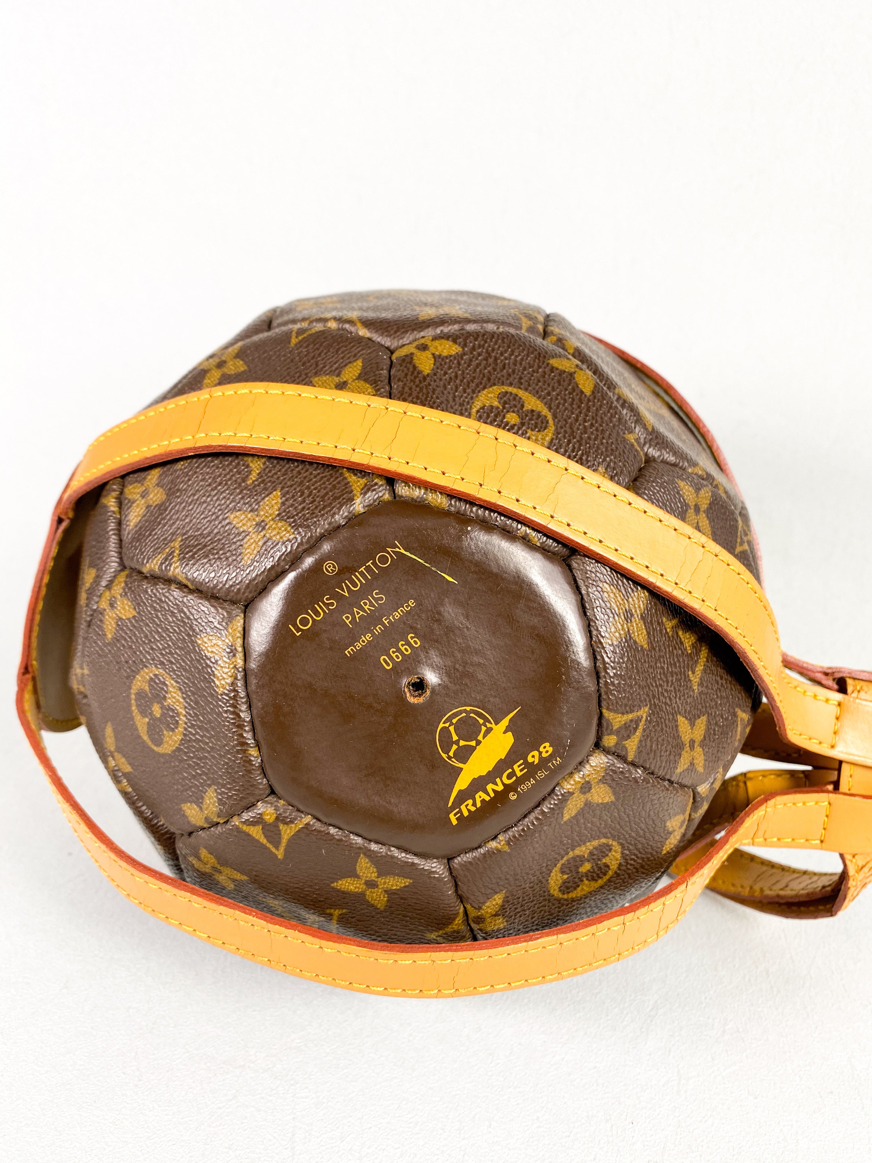 Louis Vuitton Monogram FIFA World Cup France Soccer Ball, 1998 (#0666) | Purse Maison Luxury Bags Shop