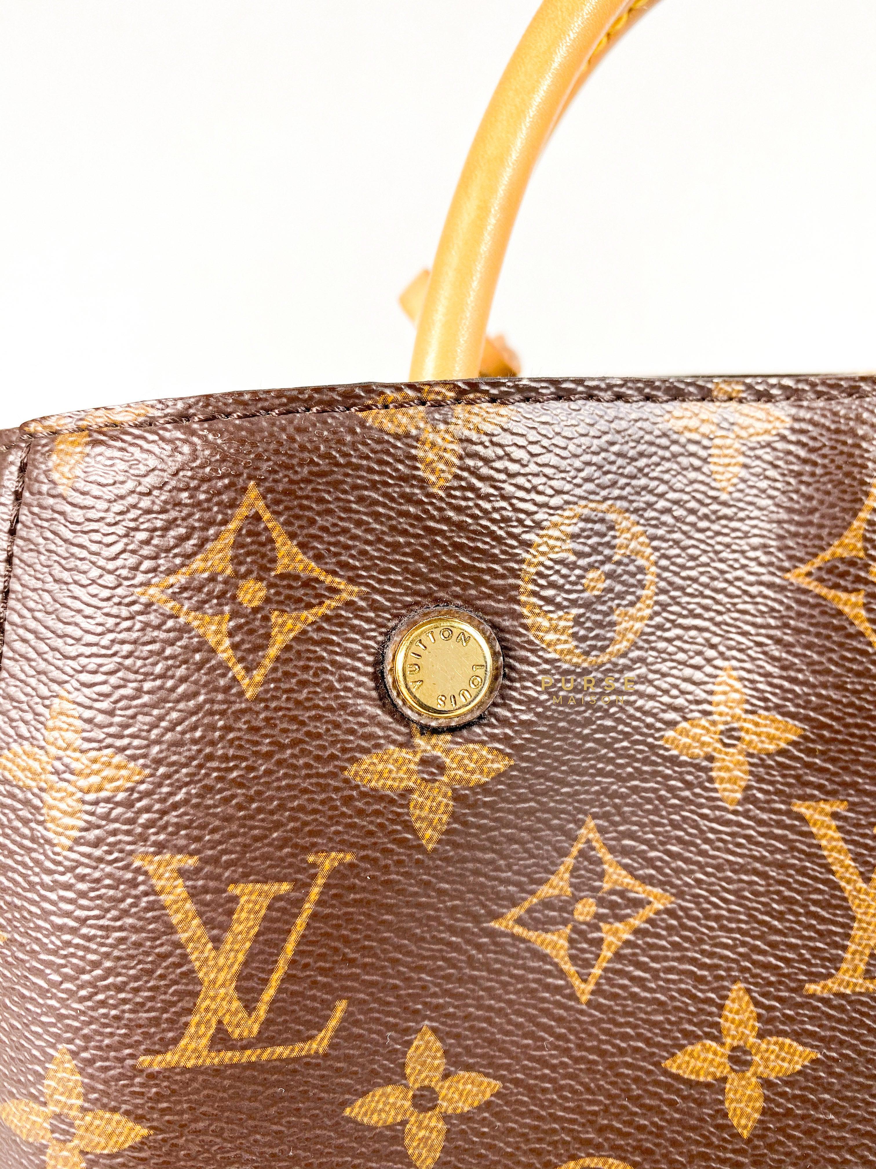 Louis Vuitton Montaigne BB in Monogram Canvas (Date code: CA4176) | Purse Maison Luxury Bags Shop
