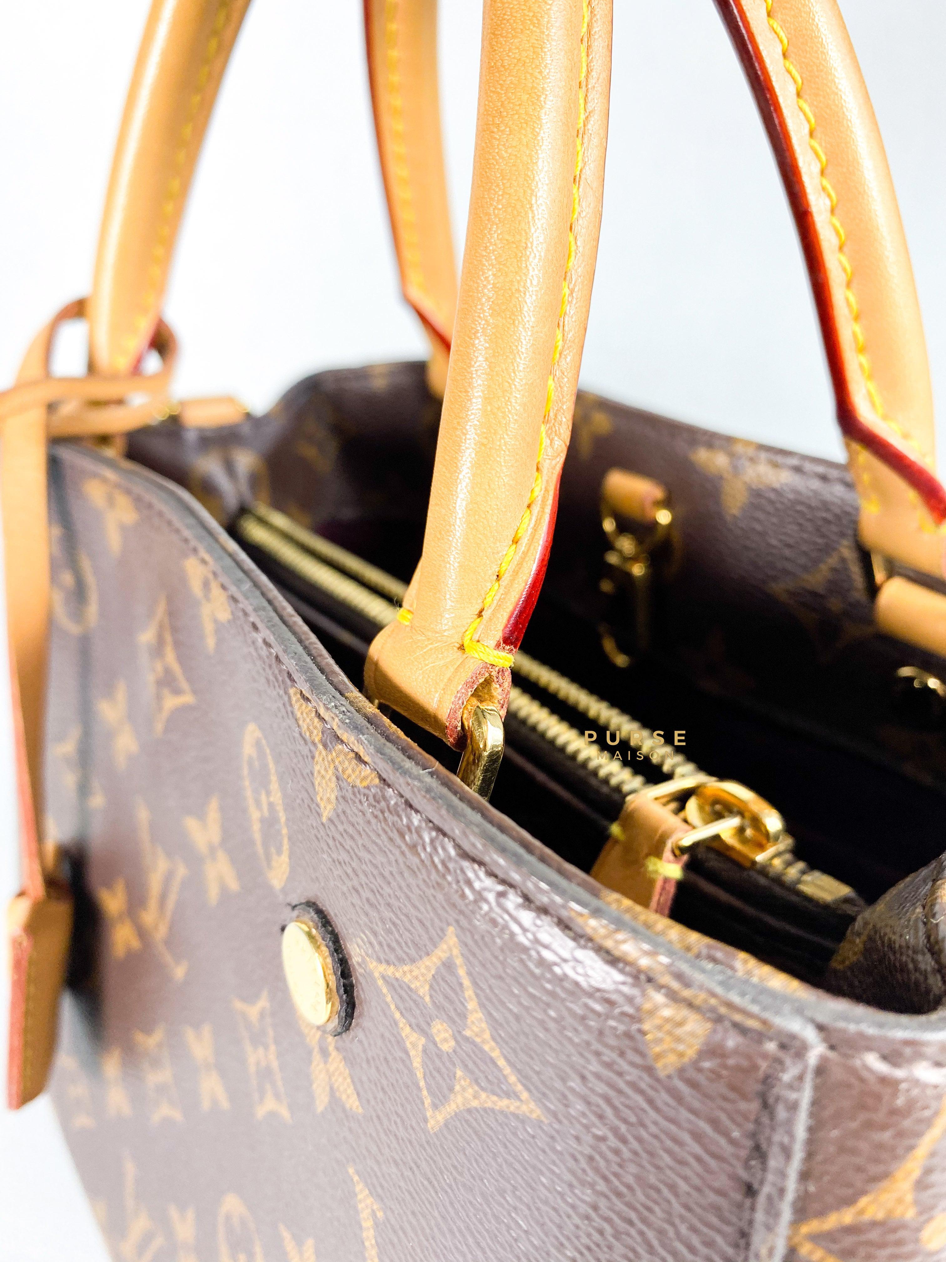 Louis Vuitton Montaigne BB in Monogram Canvas (Date code: CA4176) | Purse Maison Luxury Bags Shop