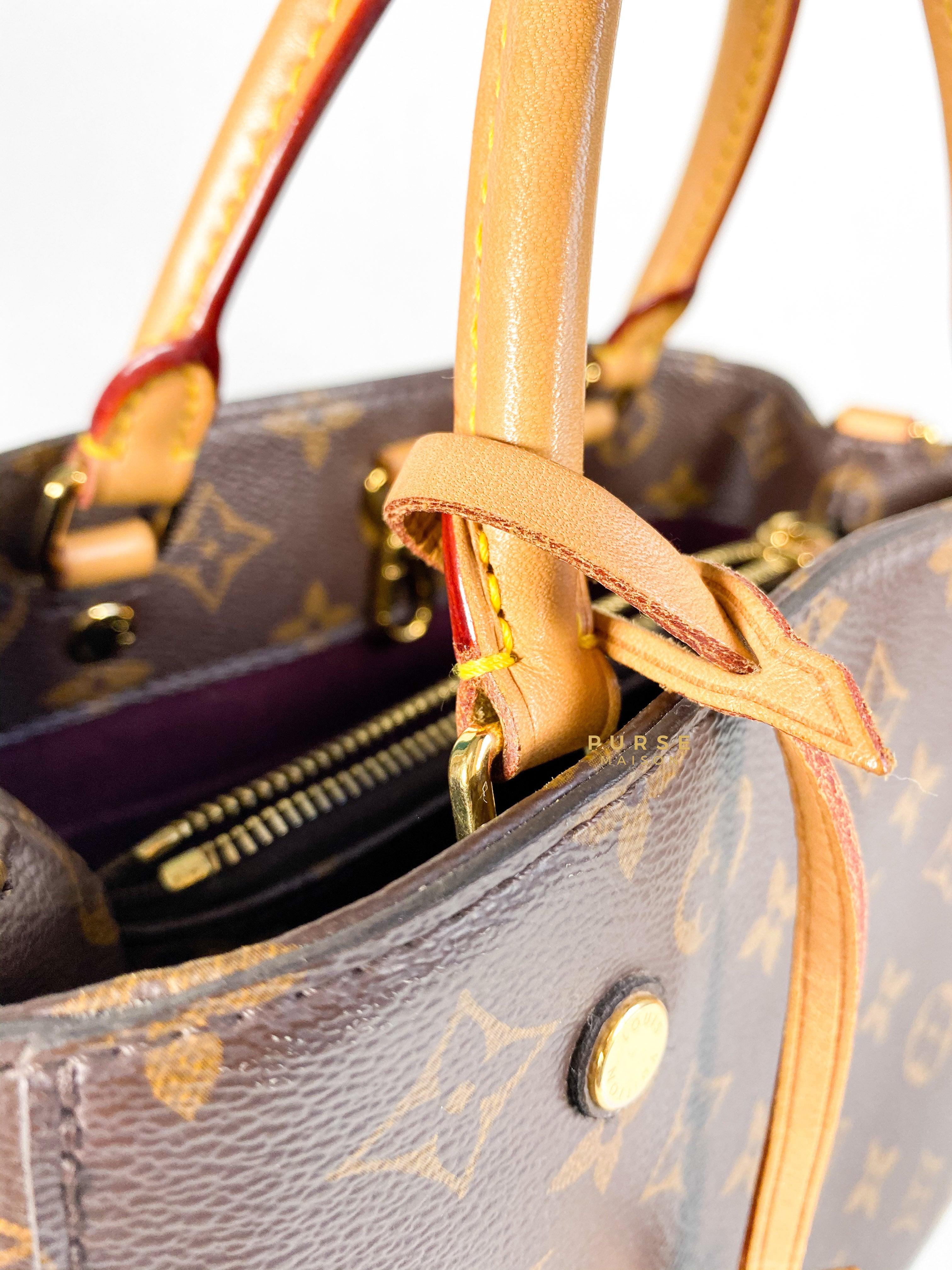Louis Vuitton Montaigne BB in Monogram Canvas (Date code: CA4176) | Purse Maison Luxury Bags Shop