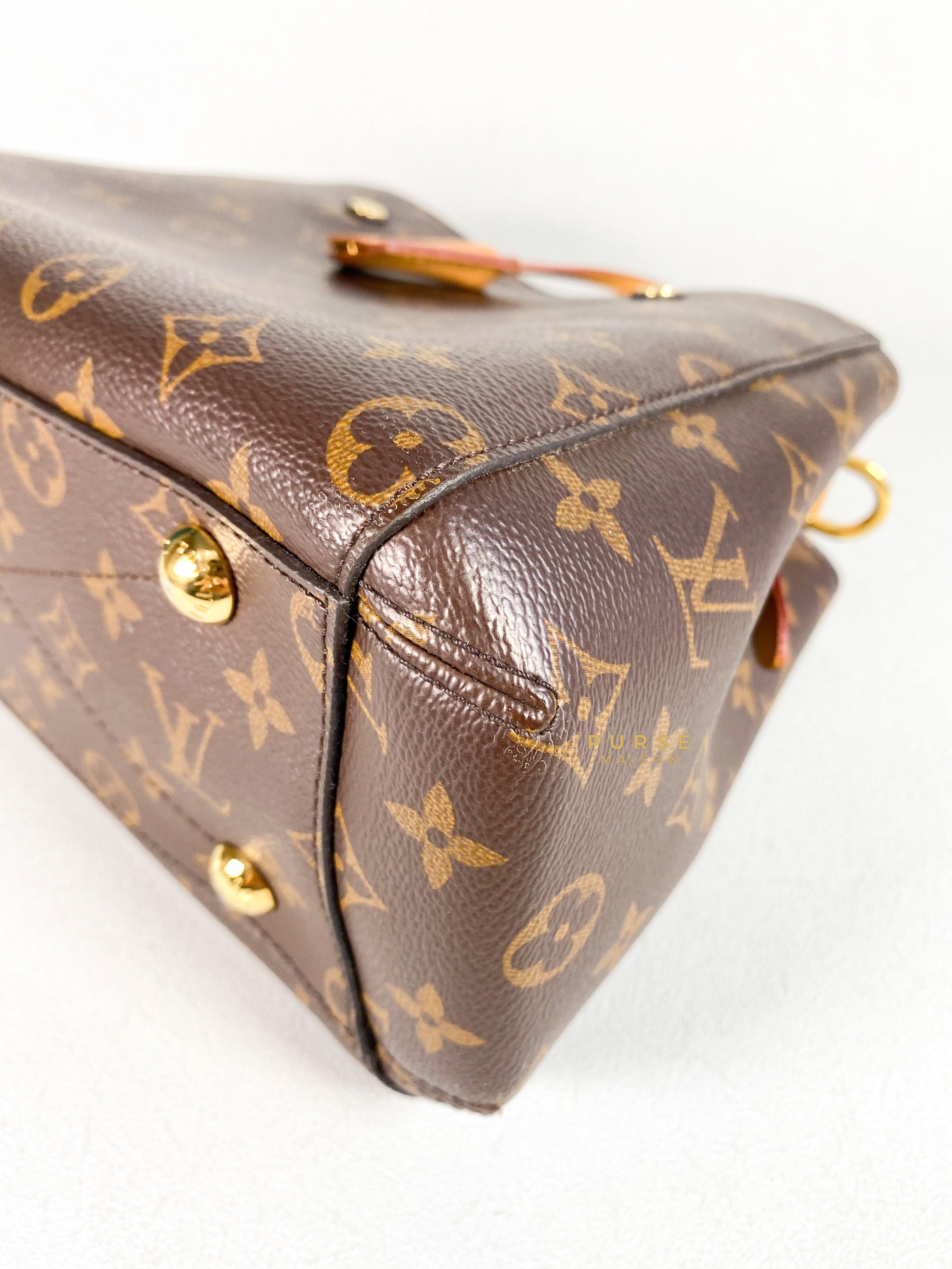 Louis Vuitton Montaigne BB in Monogram Canvas (Date code: CA4176) | Purse Maison Luxury Bags Shop